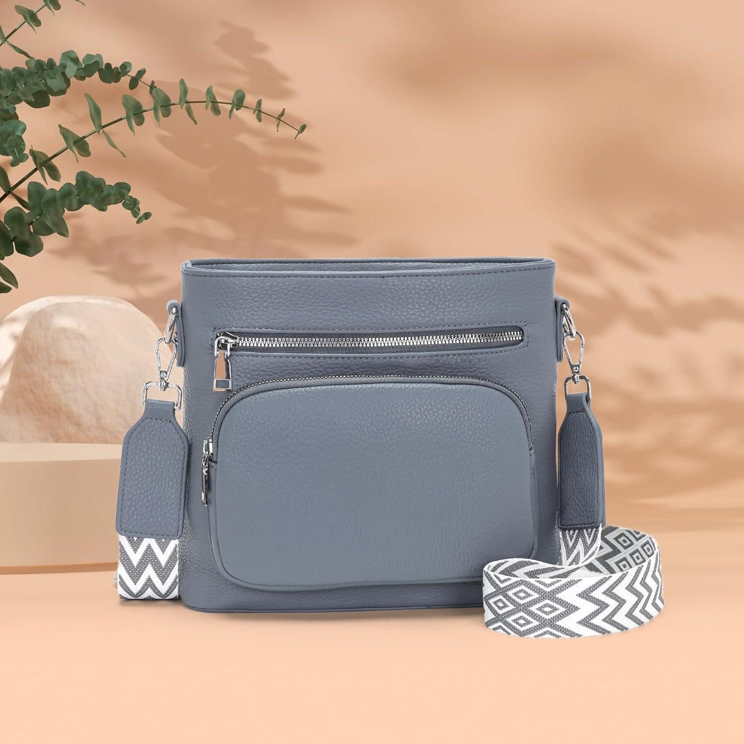 LuxusKollektion Umhängetasche Handtasche Damen Umhängetasche Crossbody Lede günstig online kaufen