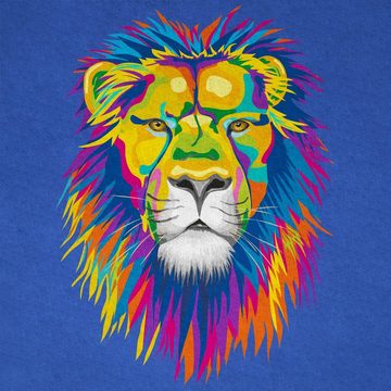 Shirtracer T-Shirt Löwe Lion Tiermotiv Animal Print
