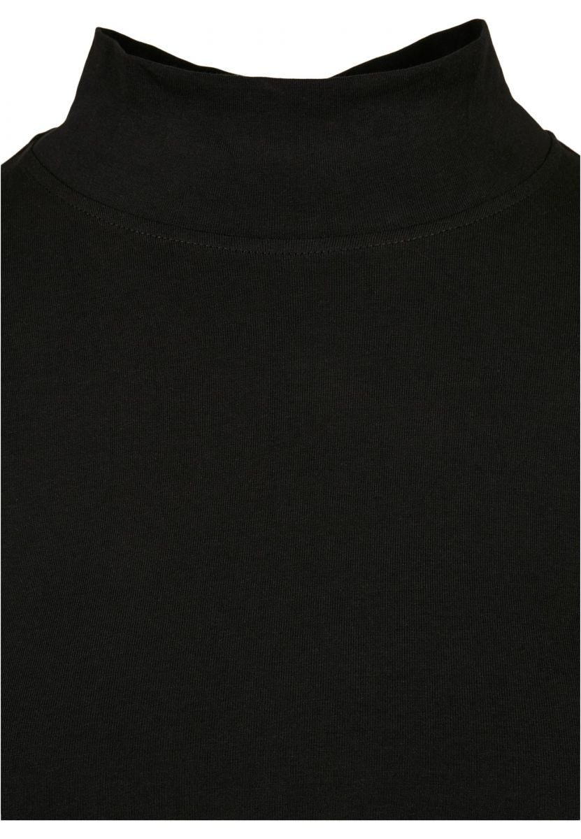 URBAN CLASSICS Longsleeve Ladies Organic Cropped Turtelneck Longsleeve Damen Oberteil