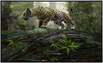Papermoon Infrarotheizung Jaguar auf der Suche, sehr angenehme Strahlungswärme
