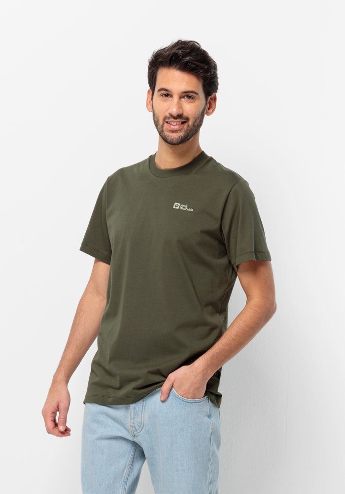 Jack Wolfskin T-Shirt ESSENTIAL island-moss M T