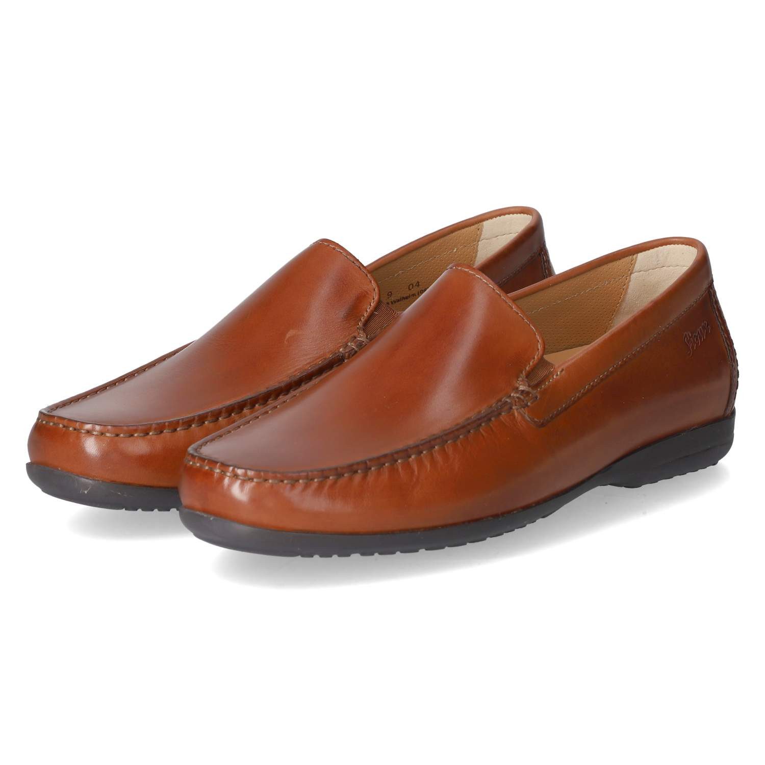 SIOUX Sioux 36621 Herren Glattleder braun Slipper
