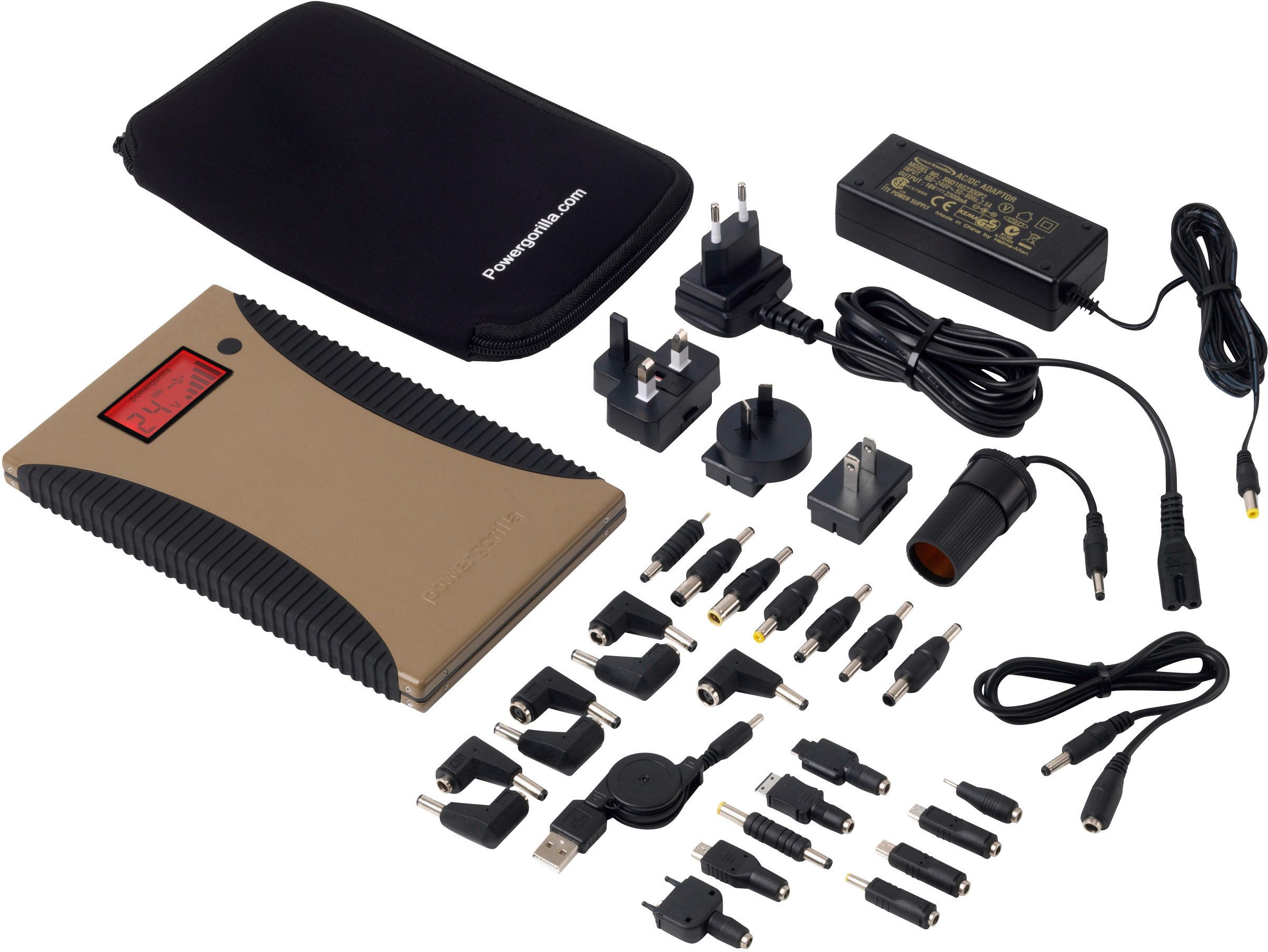 Powertraveller Power Traveller Powergorilla Tactical Powerbank 24000 mAh LiPo USB-A Powerbank 24000 mAh