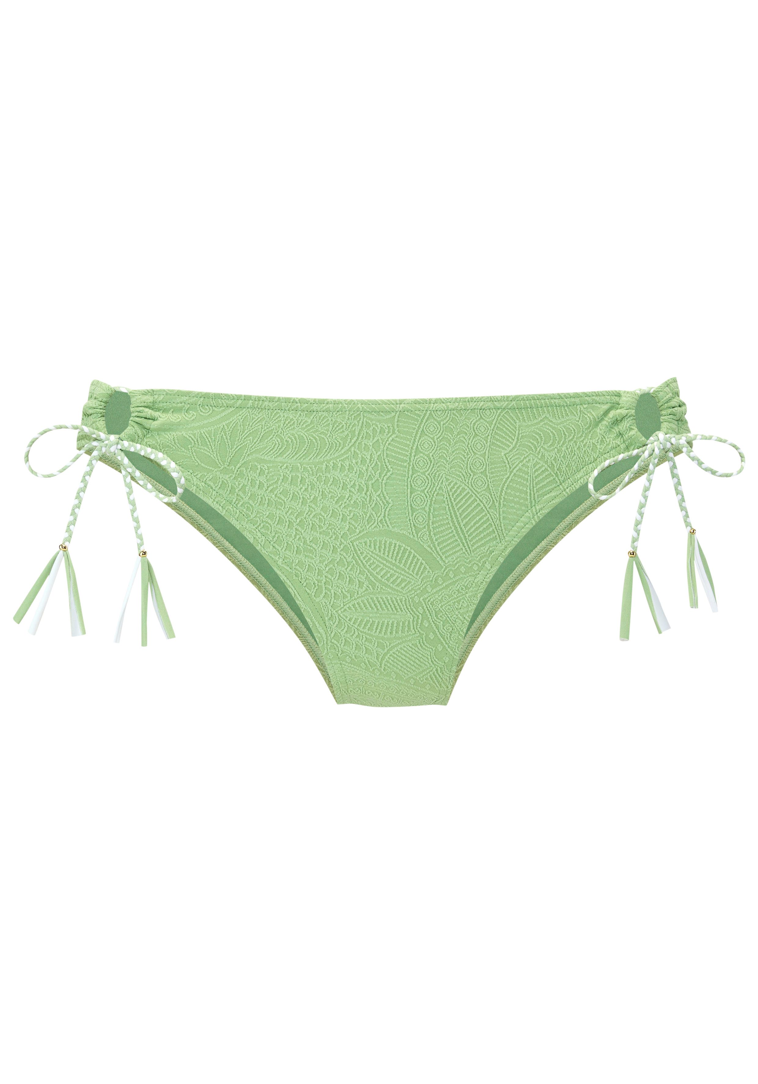 s.Oliver Bikini-Hose Ada in gemusterter Strukturware