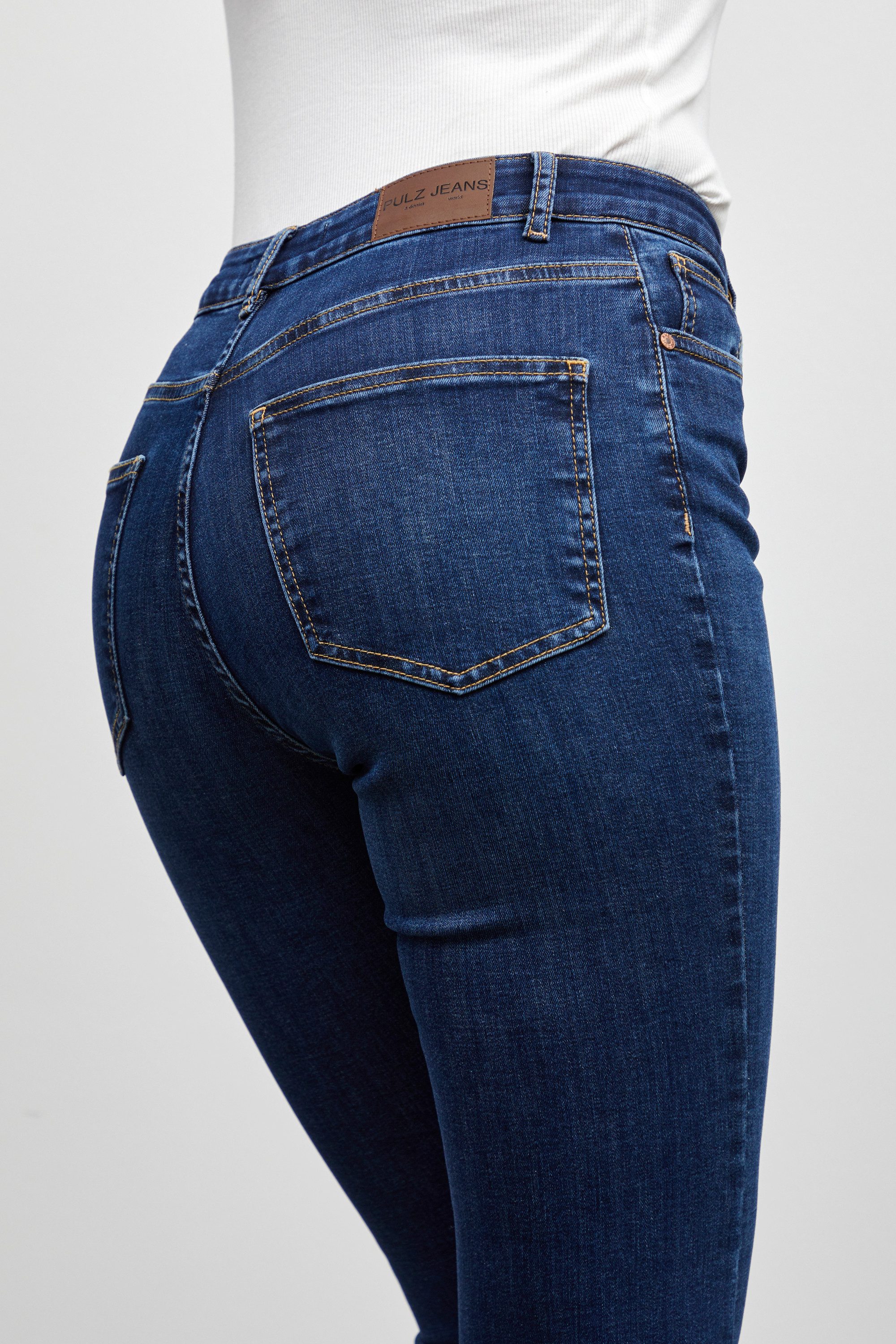 Pulz Jeans Regular-fit-Jeans Bequeme Jeans
