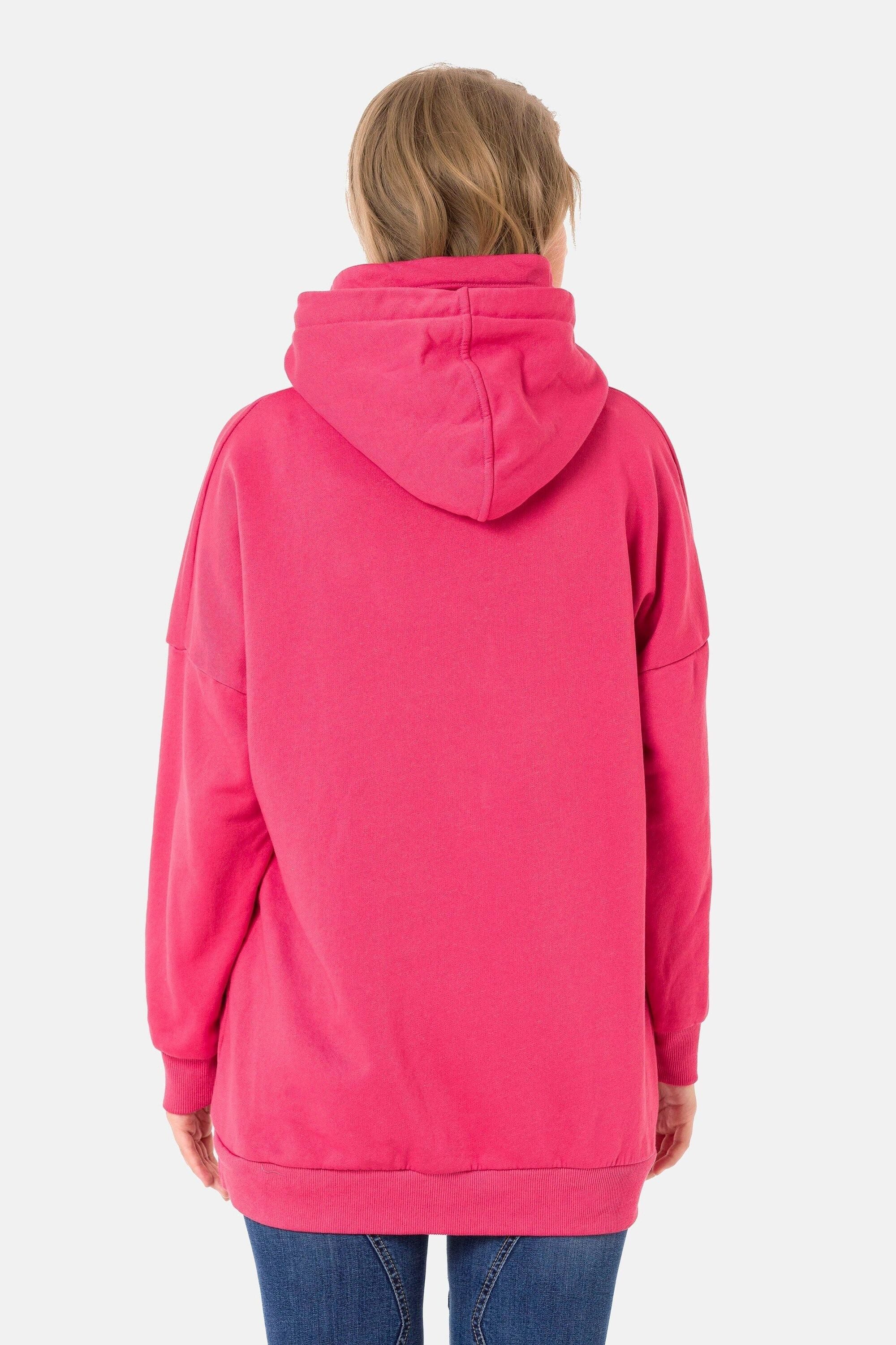 Cipo & Baxx Hoodie Sweatshirt (1-tlg) mit coolem Markenprint und Loop-Schal günstig online kaufen