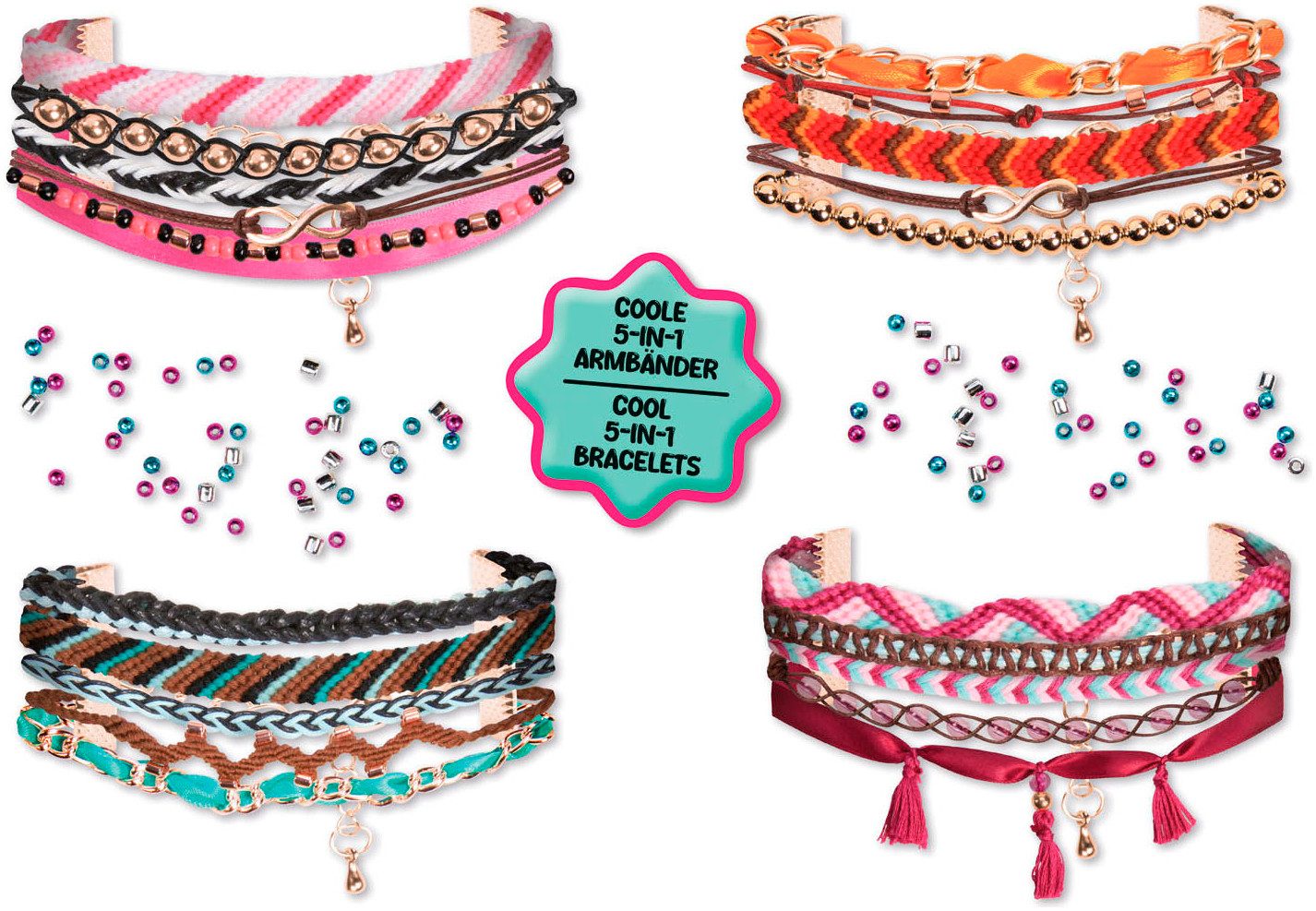 Lena® Kreativset Freundschaftsbänder, groß