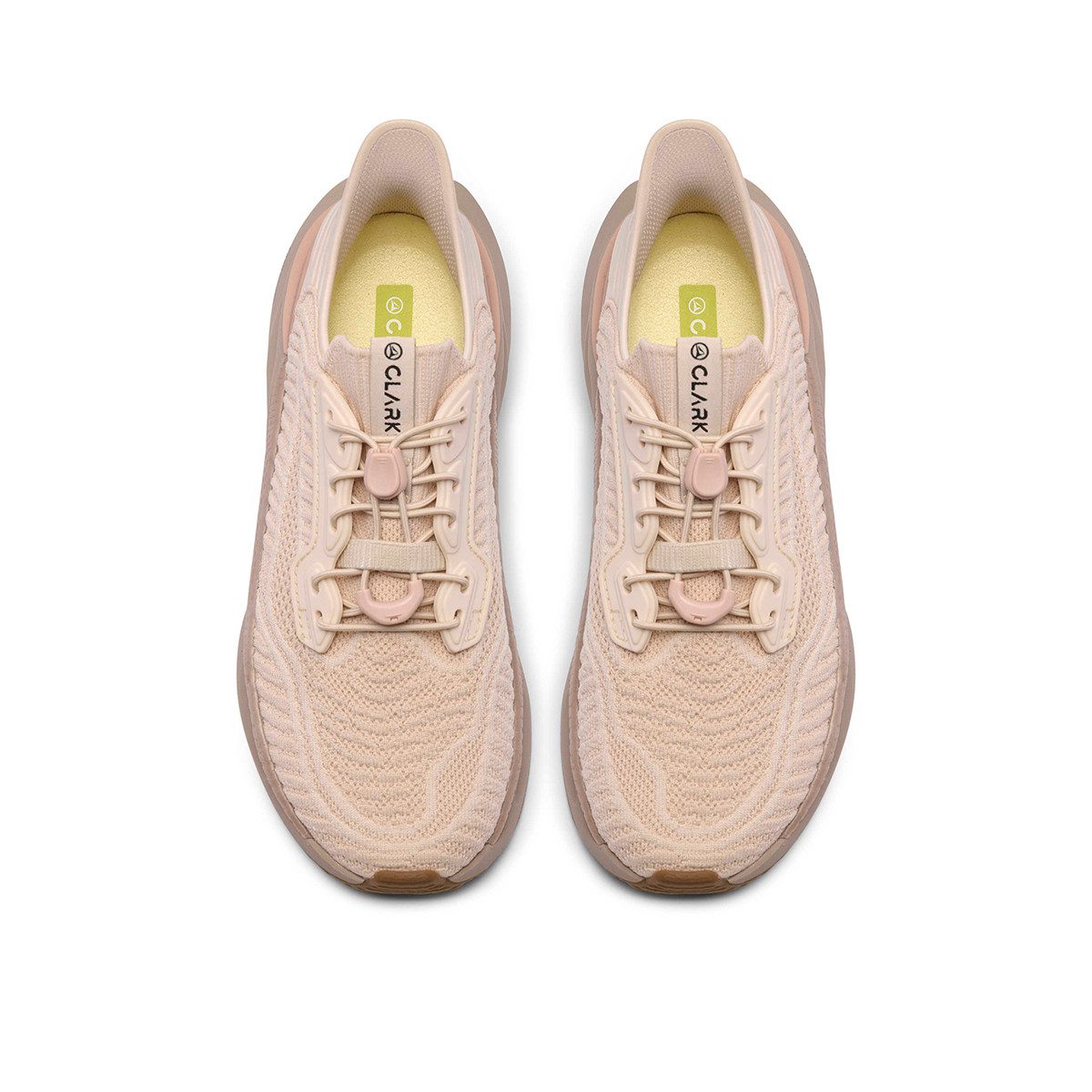 Clarks Clarks Pace Rise 26187828 4, Sneaker, Beige, Damen Sneaker