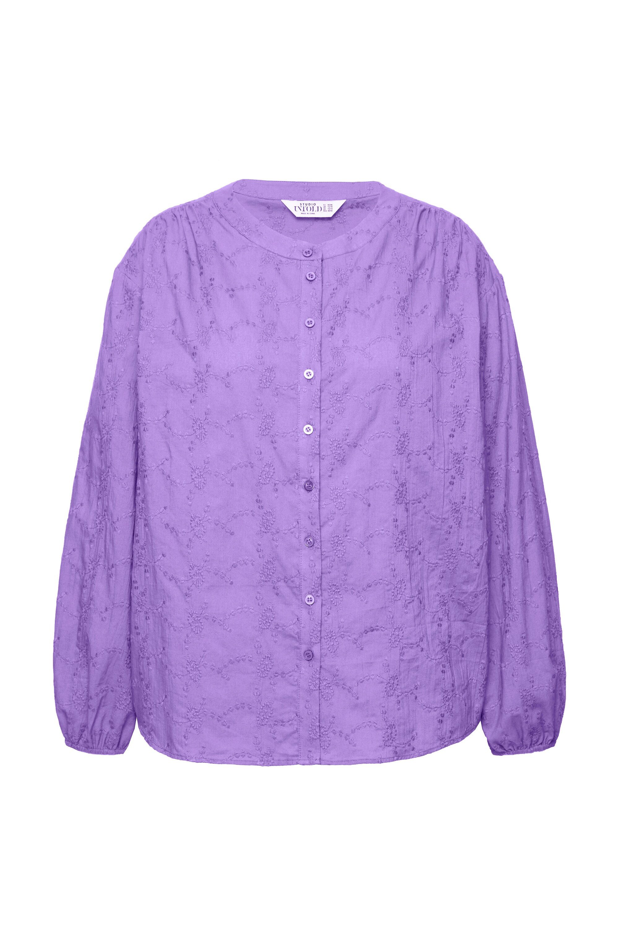 Studio Untold Satinbluse Bluse oversized Struktur-Qualität günstig online kaufen