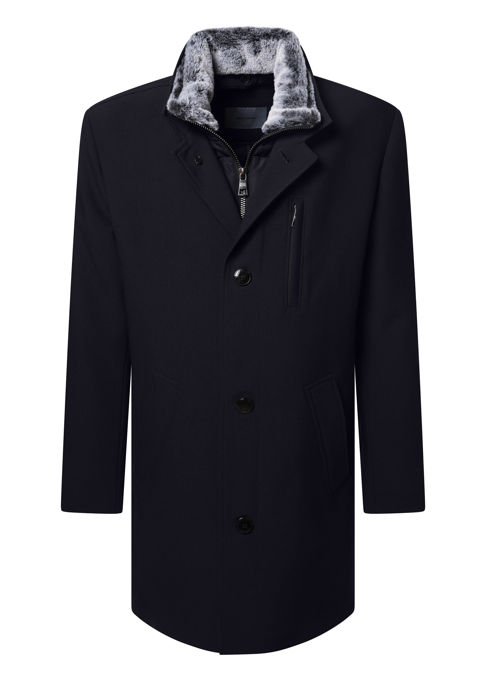 Pierre Cardin Kurzmantel Minimalistisch-Eleganter Mantel im Comfort Fit