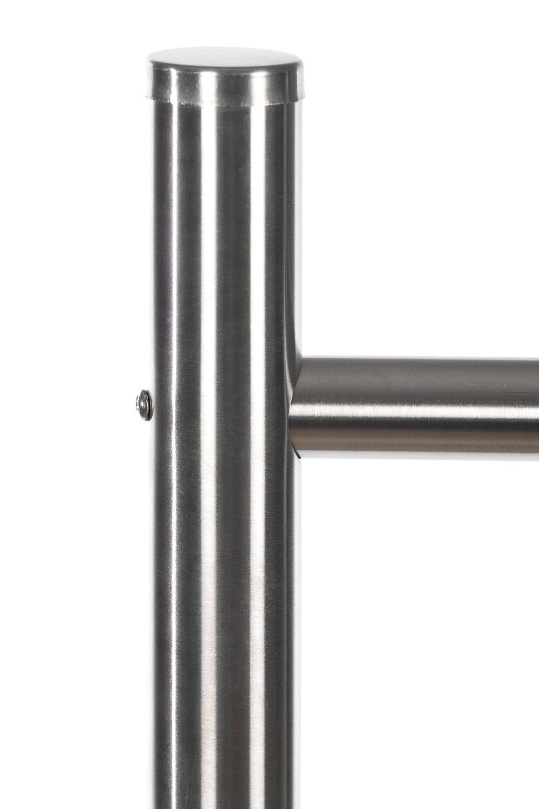 BIRENDY Briefkasten Einzel Briefkastenständer Edelstahl 120cm HPB38252R für 1 Briefkasten