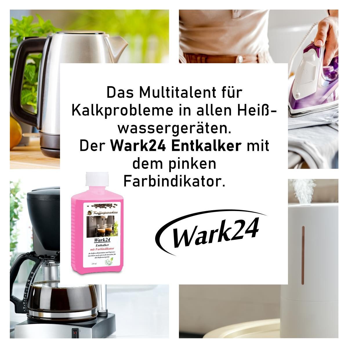 Wark24 Wark24 Flüssig Entkalker 500ml für Kaffeevollautomat Siemens, Philips Entkalker