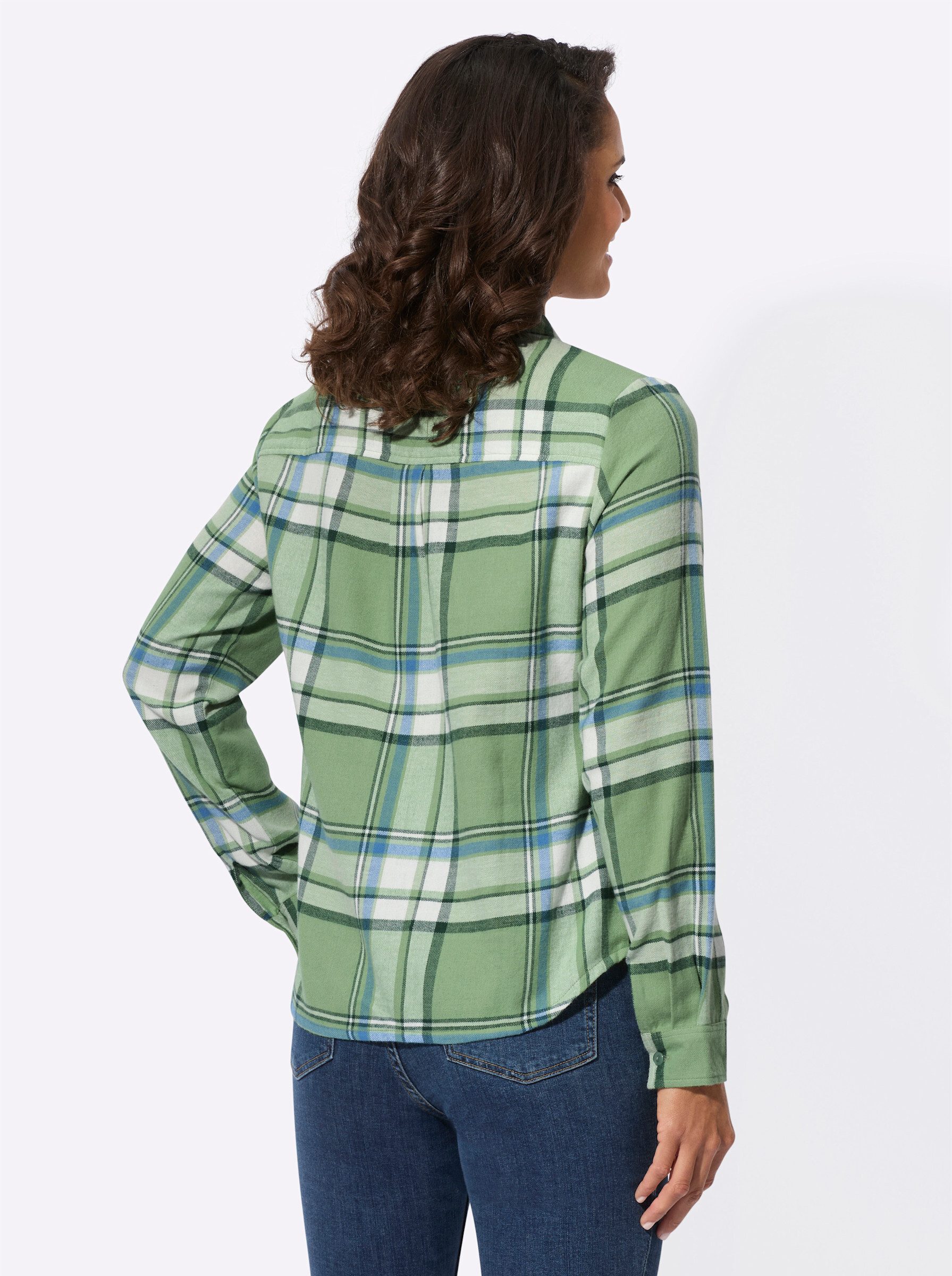 Witt Klassische Bluse Flanellbluse . günstig online kaufen