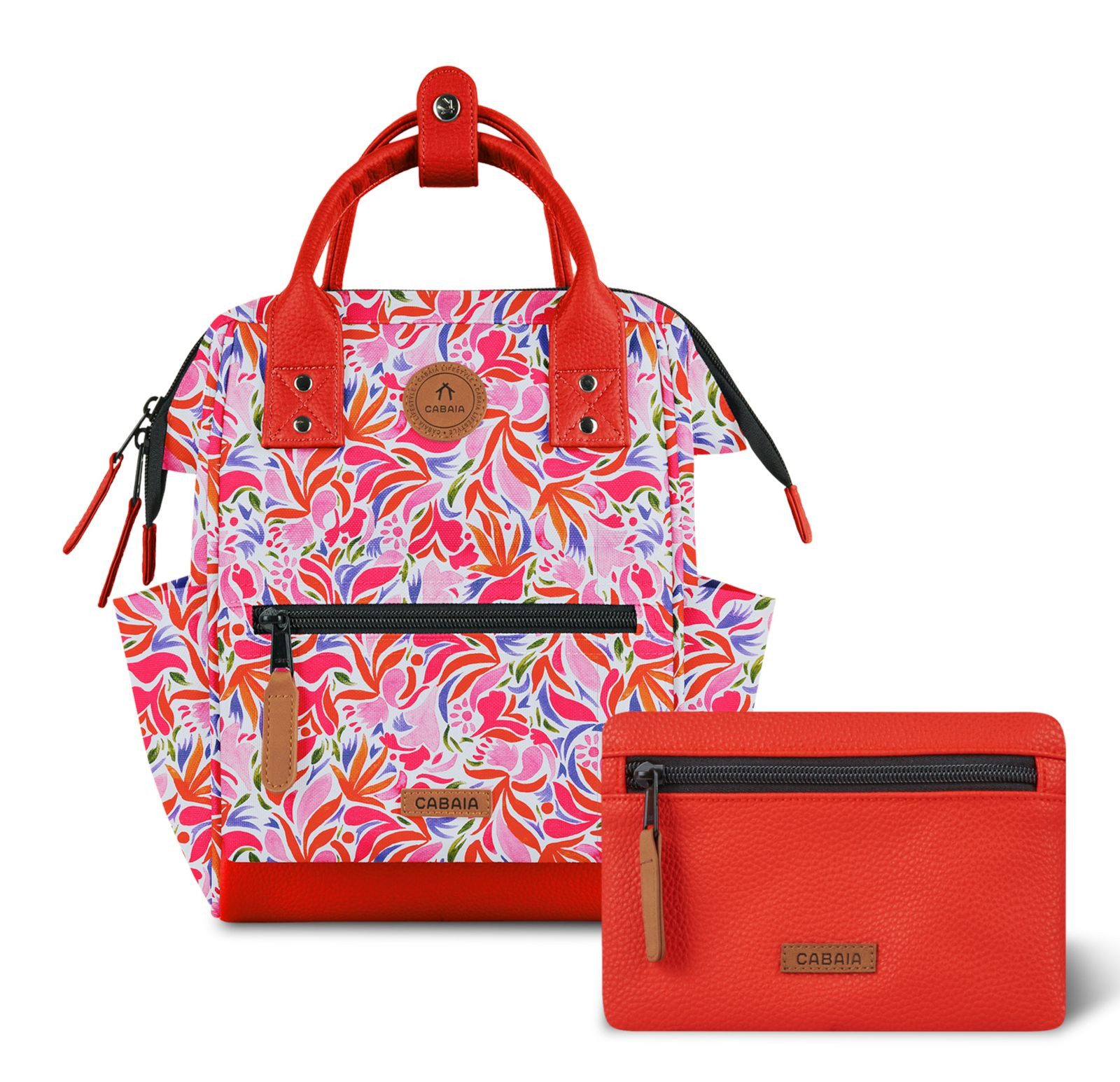 CABAIA Rucksack All Over Backpack (Set, 3-tlg)