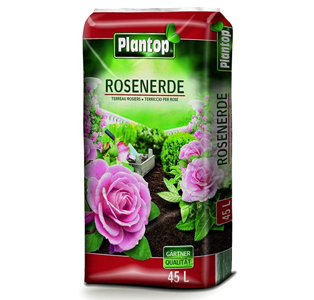 Blumenerde PLANTOP Rosenerde, 45 Ltr