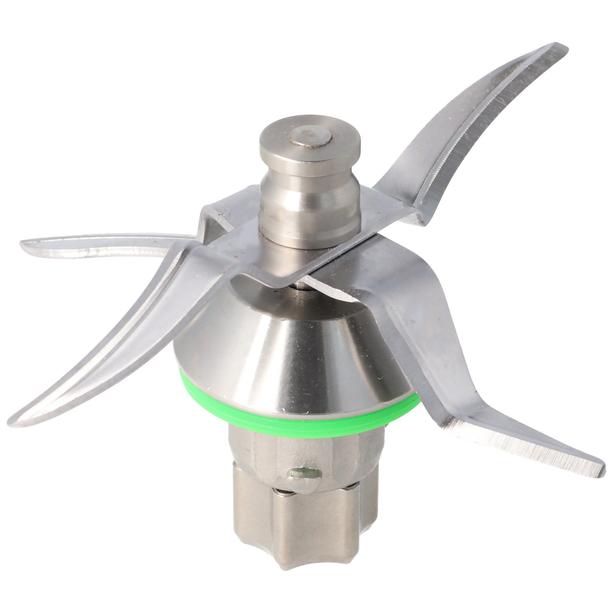 Saugroboter Zubehör-Set Mixmesser, Ersatzmesser inkl. grünem Dichtring für Vorwerk Thermomix