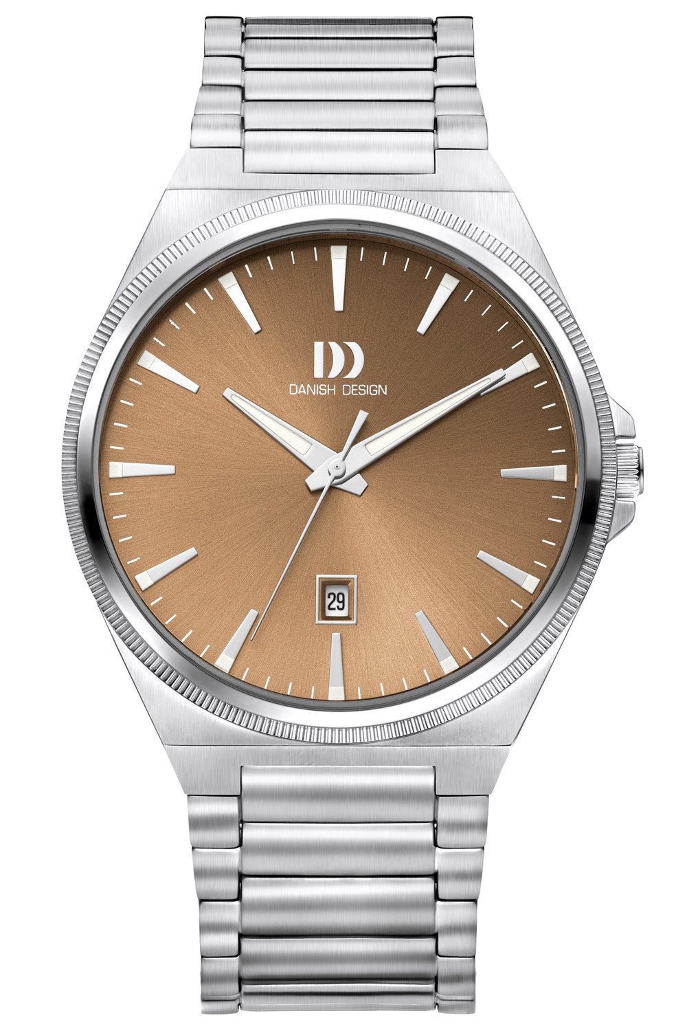 Danish Design Quarzuhr Quarz DKx Pro Edelstahl/Haselnussbraun