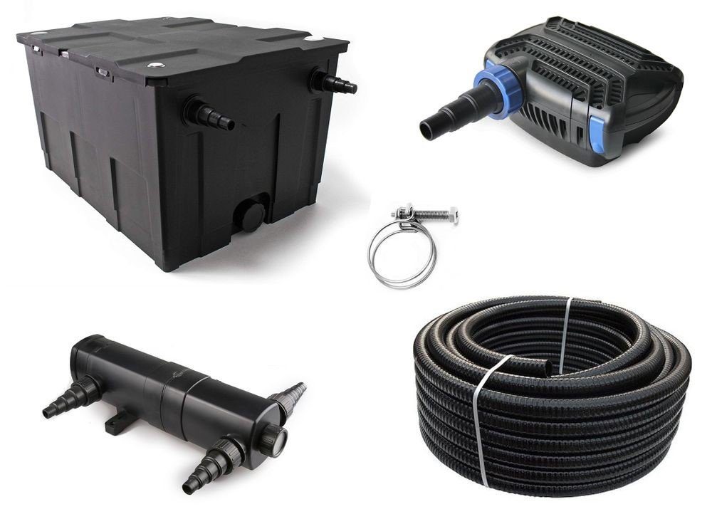 Aquaone Teichfilter AquaOne Teich Filteranlage Set günstig online kaufen