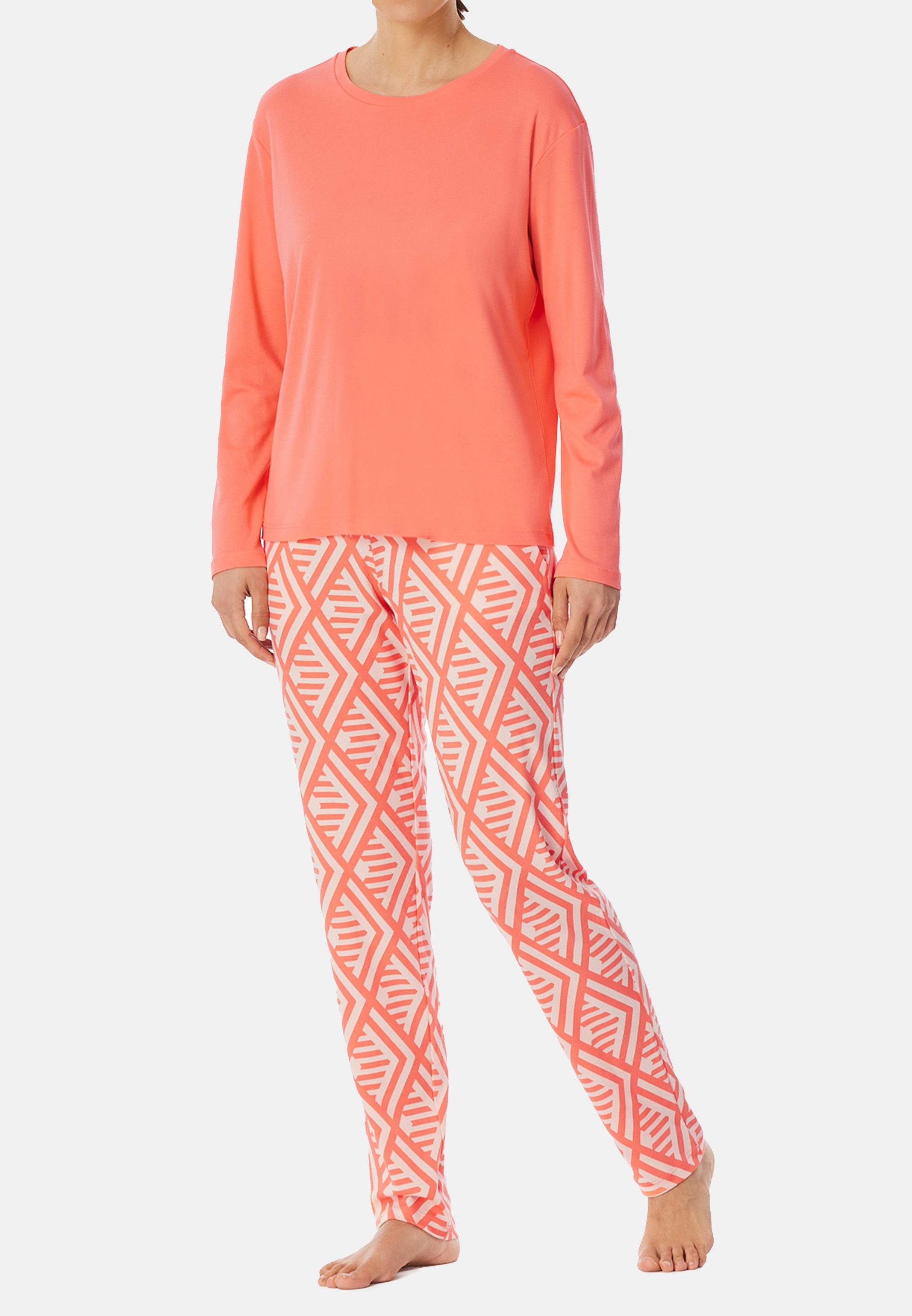 Schiesser Pyjama Modern Nightwear (Set, 2 günstig online kaufen