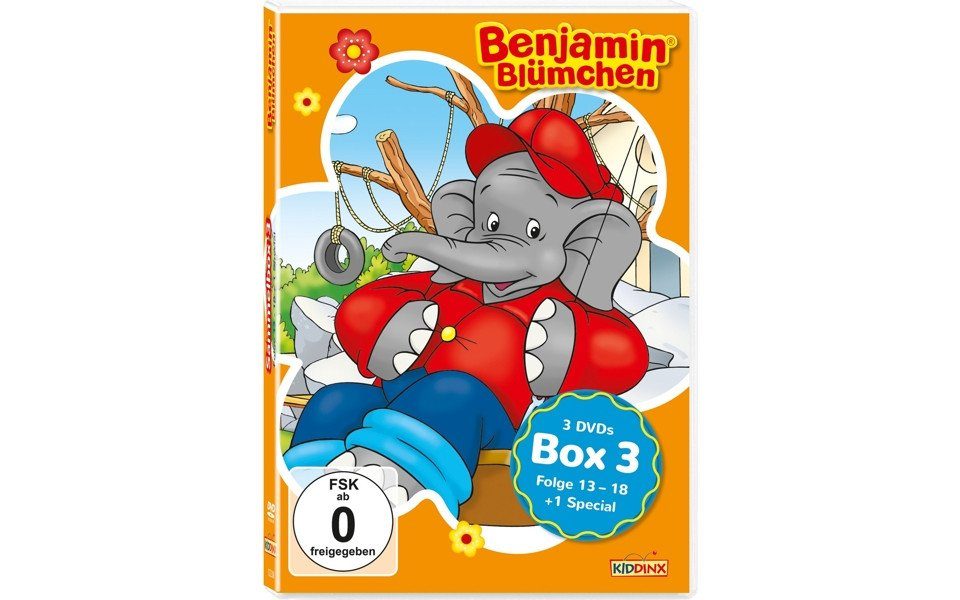 DVD Benjamin Blümchen Box 3
