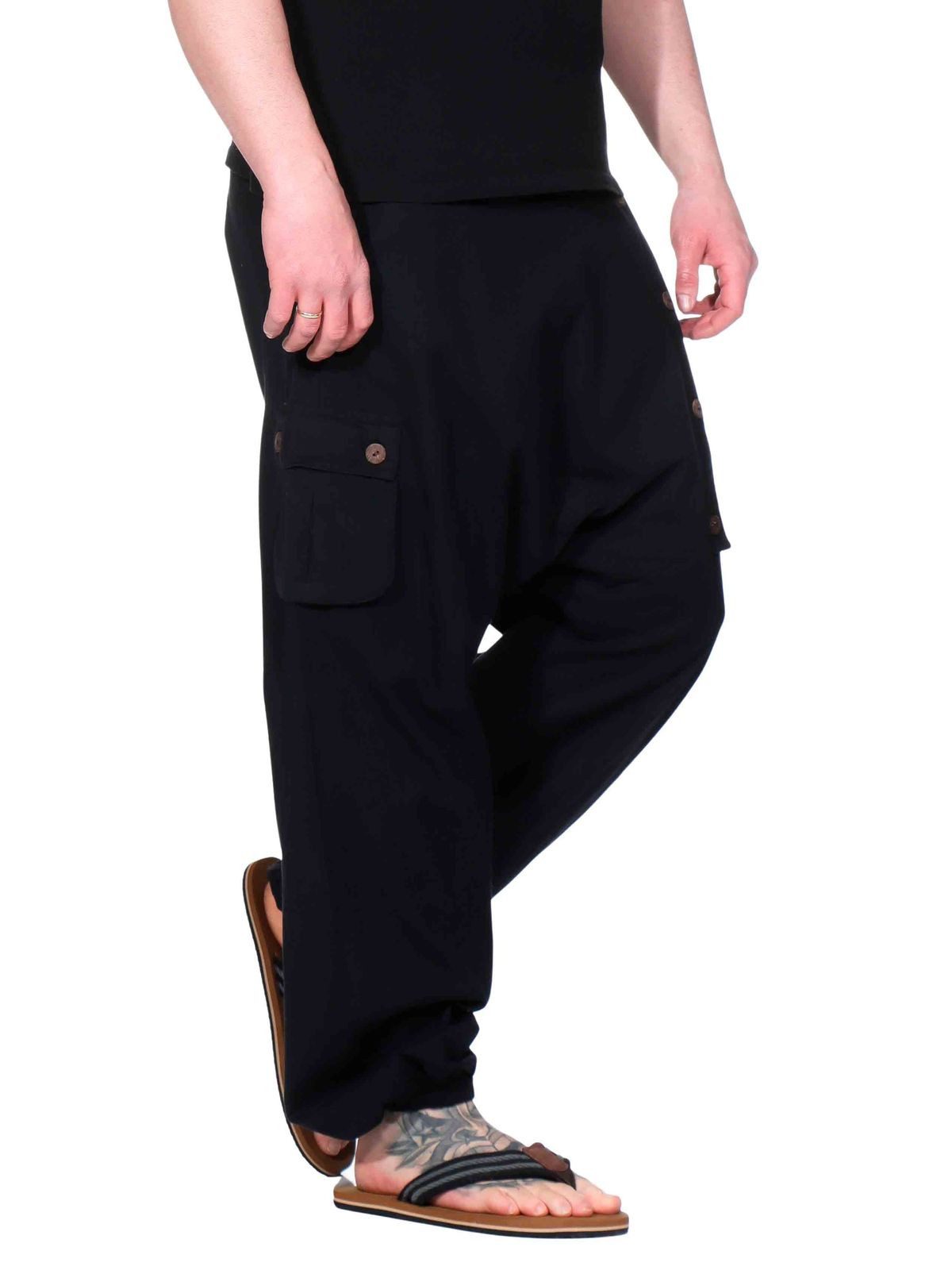 KUNST UND MAGIE Haremshose Haremhose Baggyhose Pluderhose Hippiehose Cargo Hose