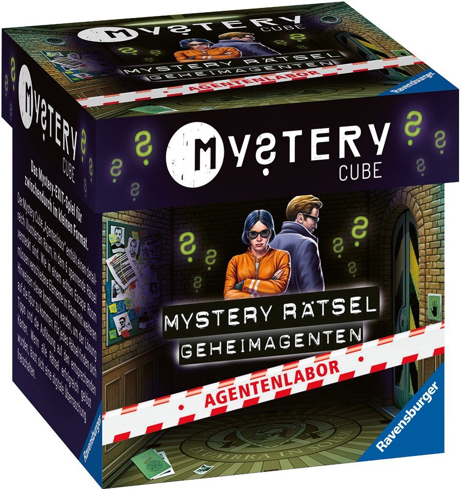 Ravensburger Spiel Familienspiel Exit Cube Mystery Cube Das Agentenlabor 20227