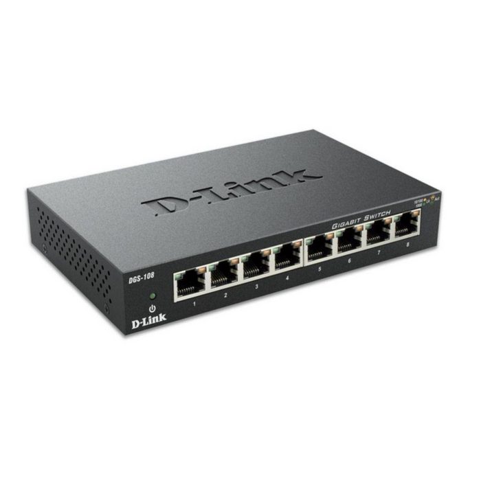 D-Link DGS-108 Netzwerk-Switch