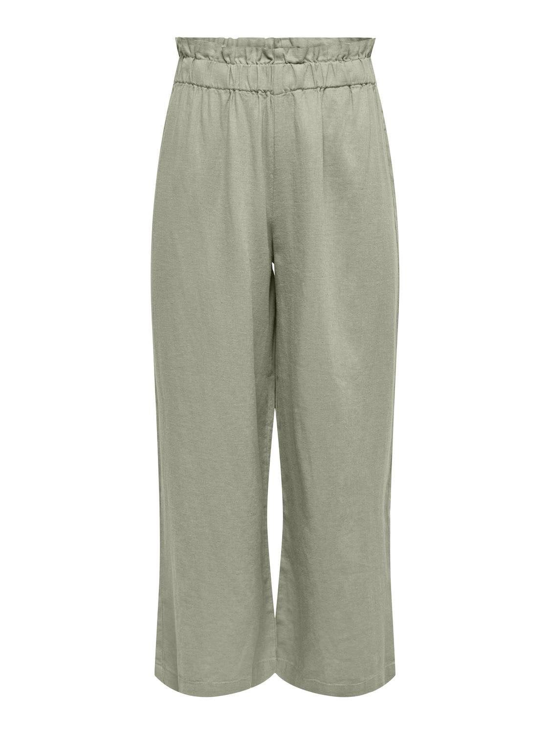 ONLY Leinenhose SOLVI-CARO (1-tlg)