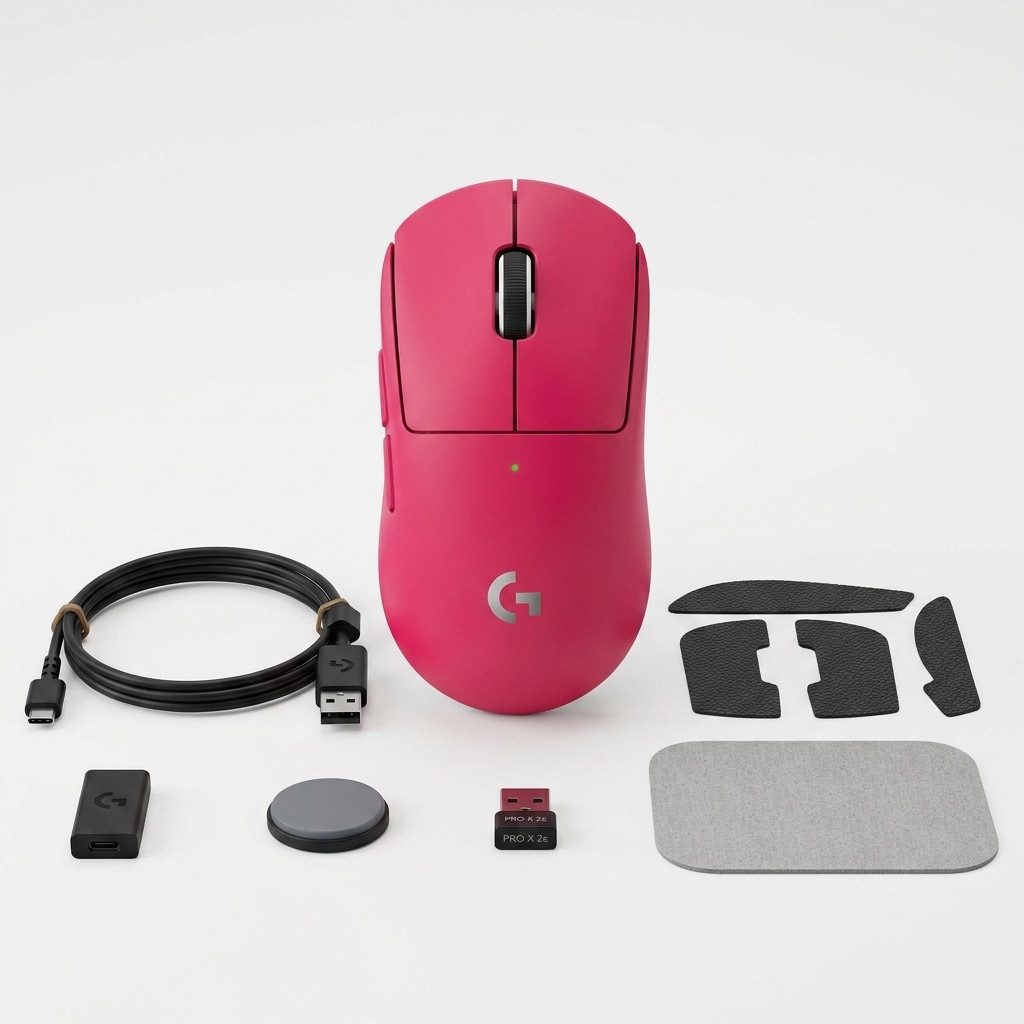 Logitech LOGITECH PRO X SUPERLIGHT 2c PINK Gaming-Maus