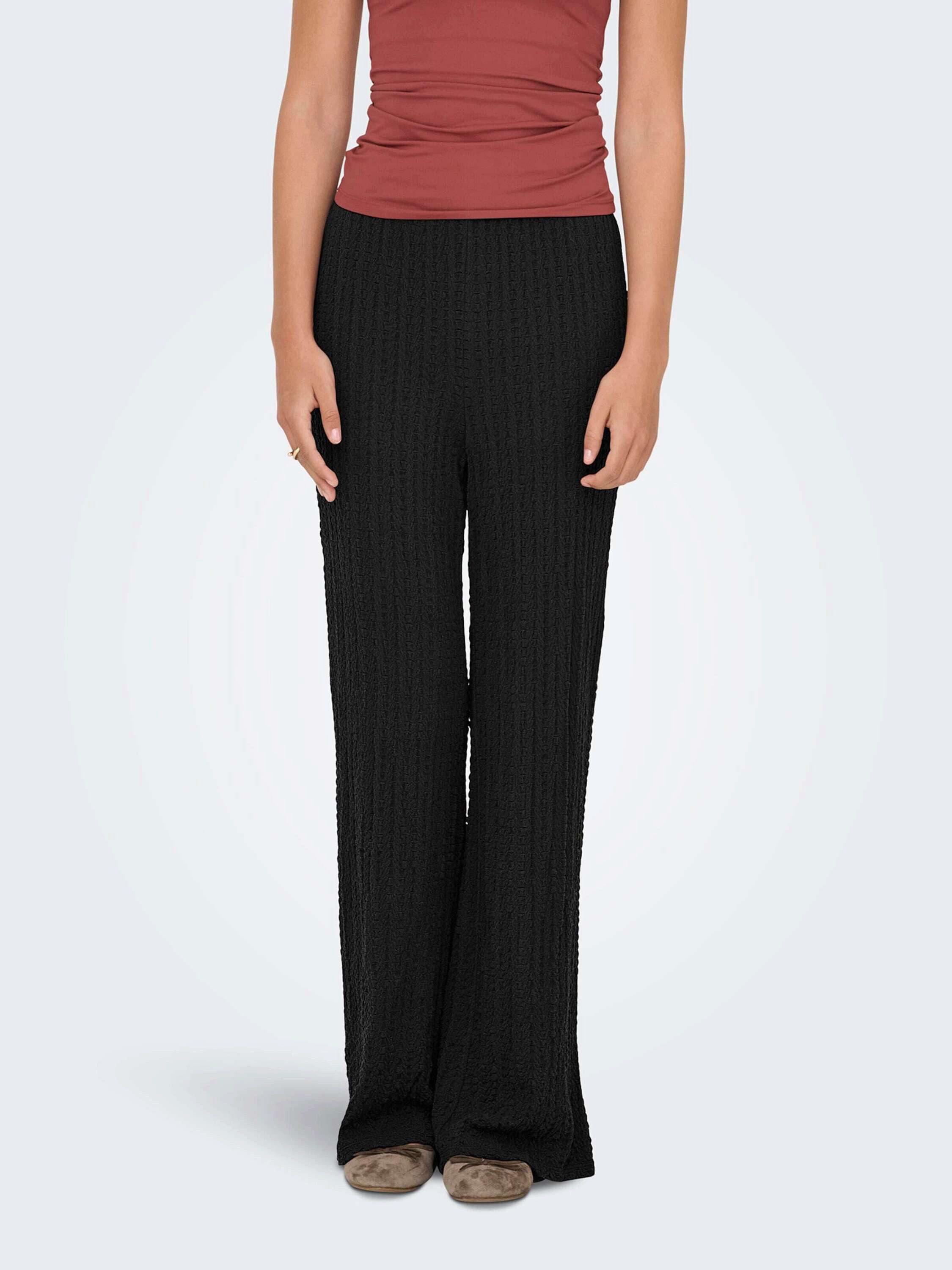 ONLY Stoffhose ONLELLA (1-tlg) Plain/ohne Details