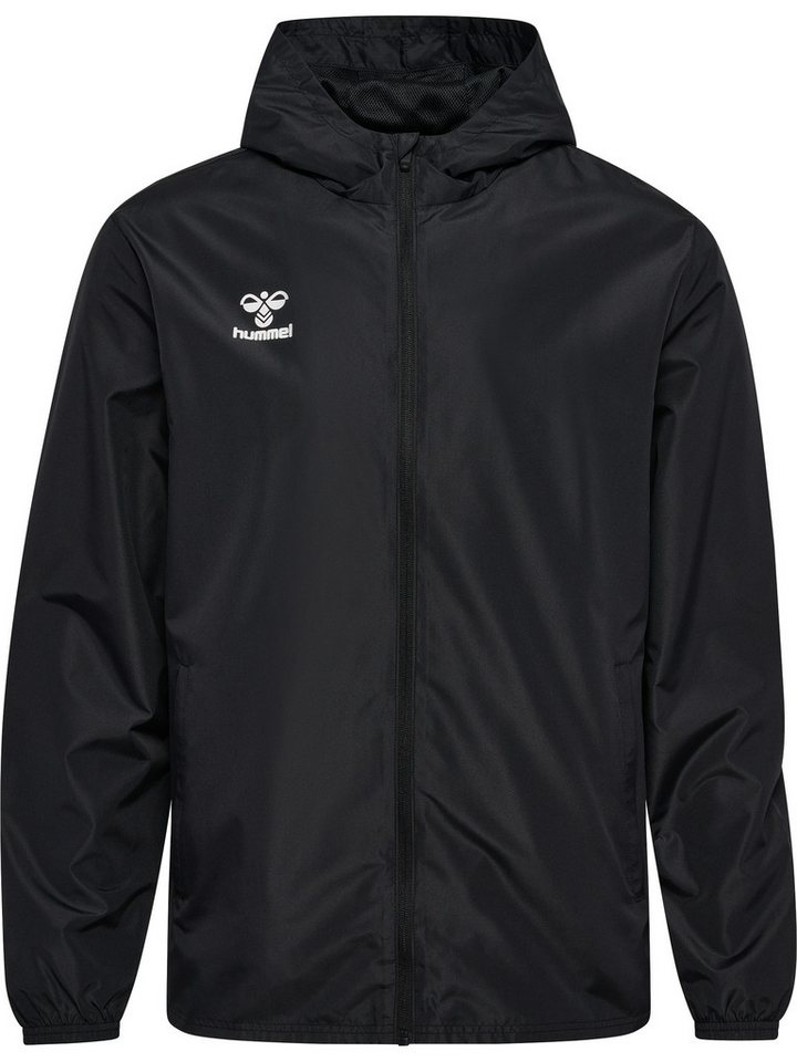 hummel Allwetterjacke hmlESSENTIAL AW JACKET mit Reißverschlusstaschen, atmungsaktiv, wasser- und windabweisend