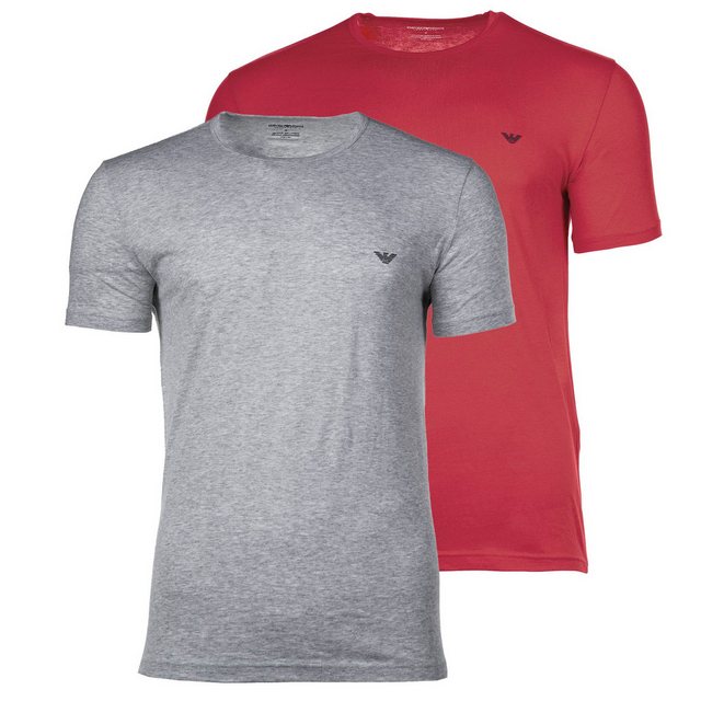 Emporio Armani T-Shirt Herren T-Shirt 2er Pack Baumwolle ENDURANCE (Packung günstig online kaufen