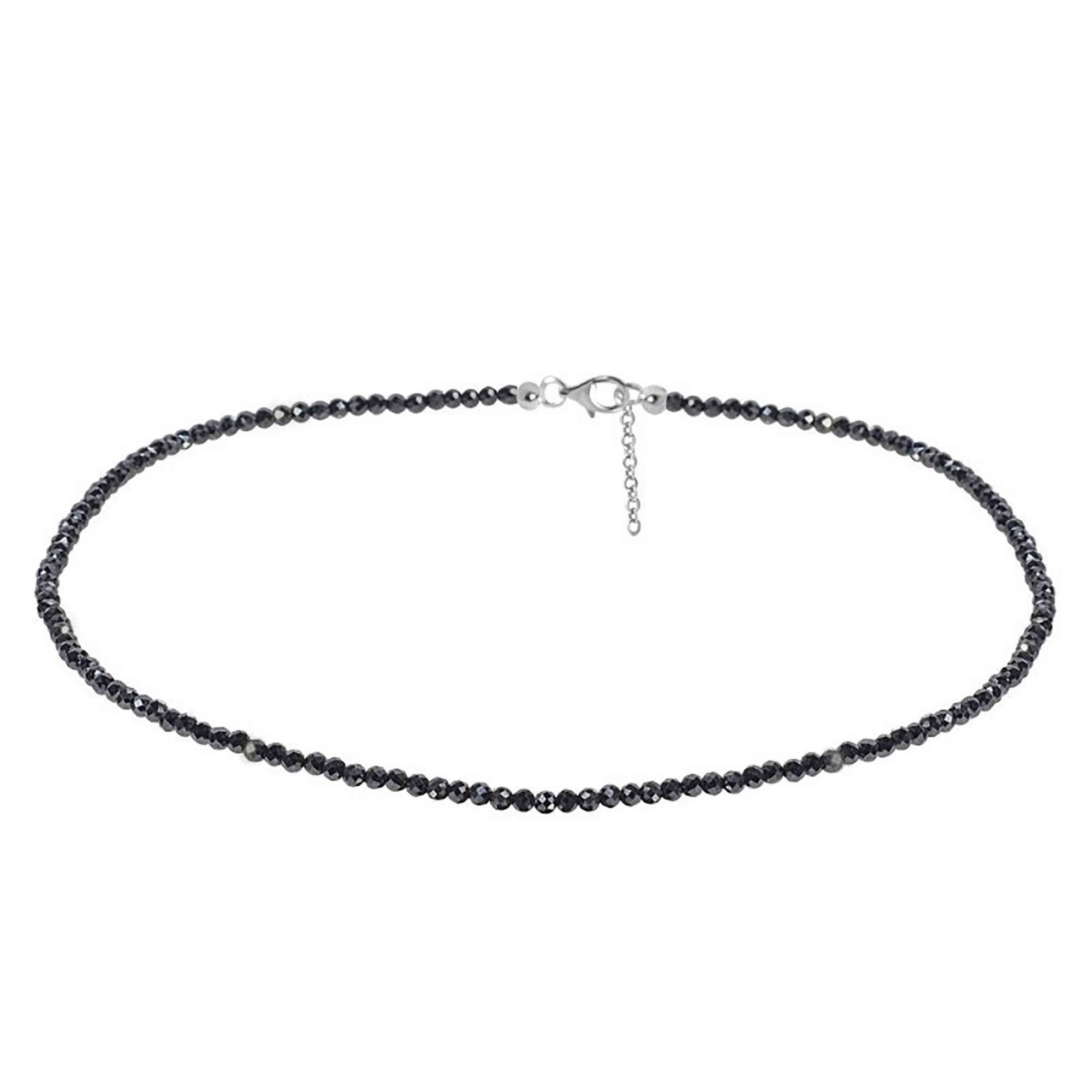 Cavill Silberkette Cavill Silberhalskette mit schwarzen günstig online kaufen