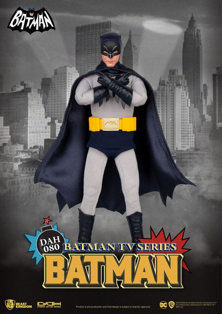 Actionfigur DC Comics Dynamic 8ction Heroes Actionfigur 1/9 Batman TV Series Batma