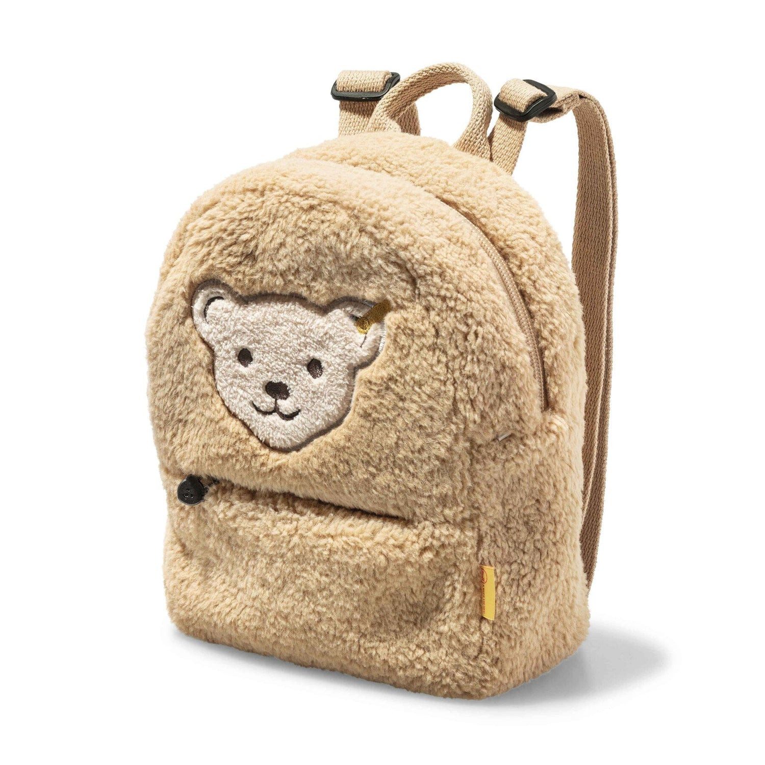 Steiff Kinderrucksack Steiff kinder Rucksack mit Quietsche Teddybär-Motiv 24 cm karamellbrau
