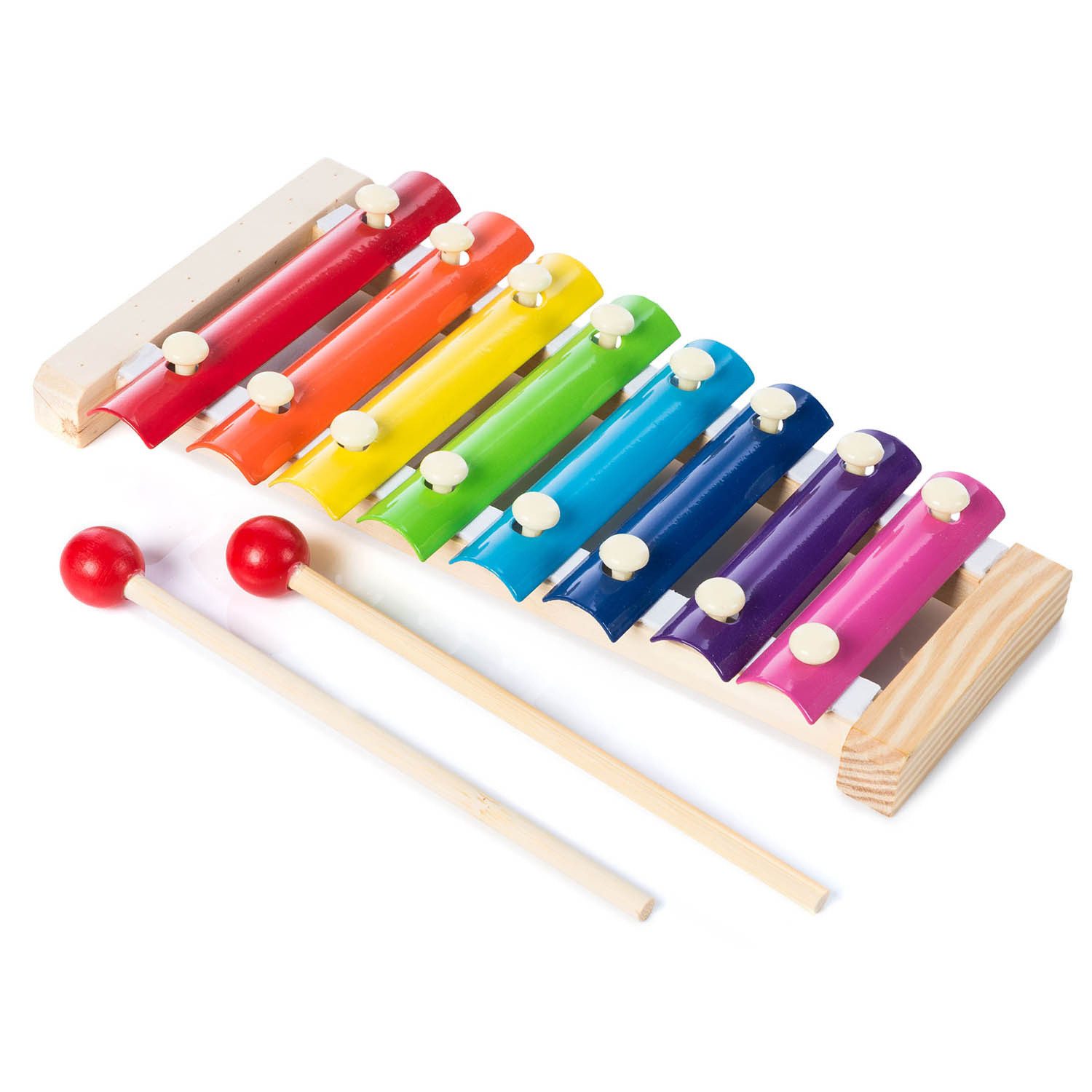 Spielzeug-Musikinstrument Holz Xylophon für Kinder