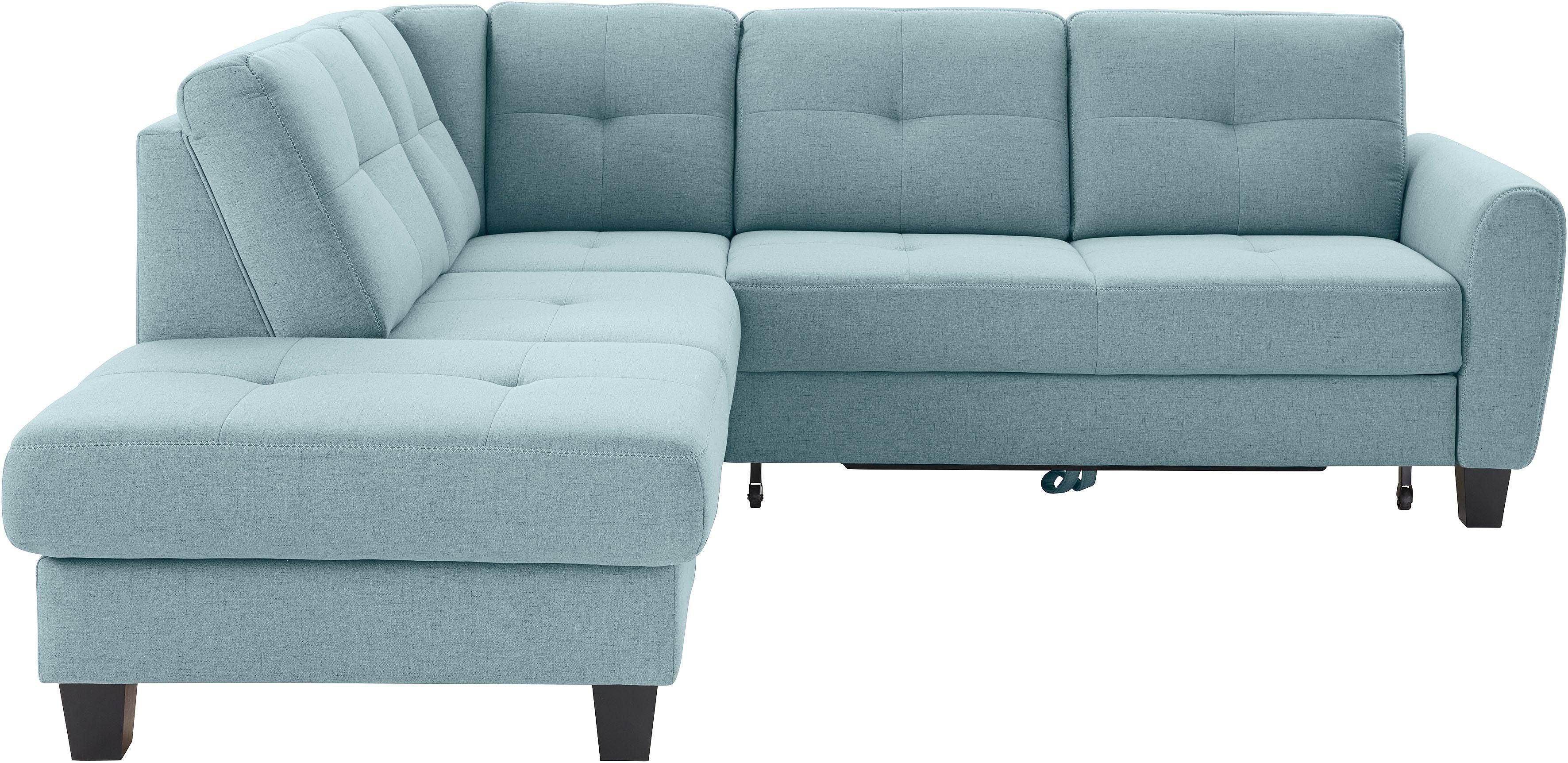 sit&more Ecksofa Varese L-Form, mit Federkern, günstig online kaufen
