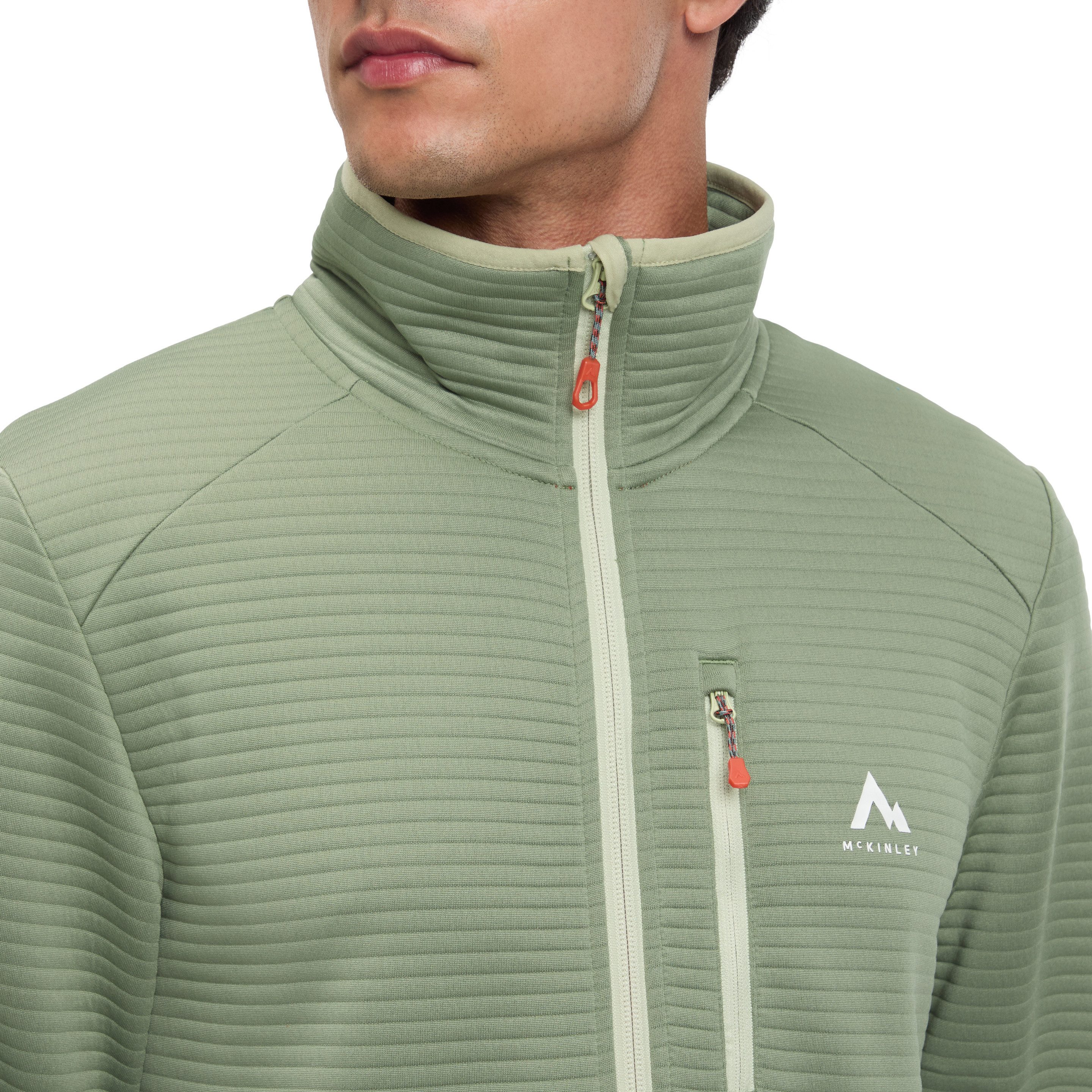 McKINLEY Fleecejacke HE.-UNTERJACKE AAMI M mit Reißverschluss-Brusttasche, mit seitlichen Reißverschlusstaschen