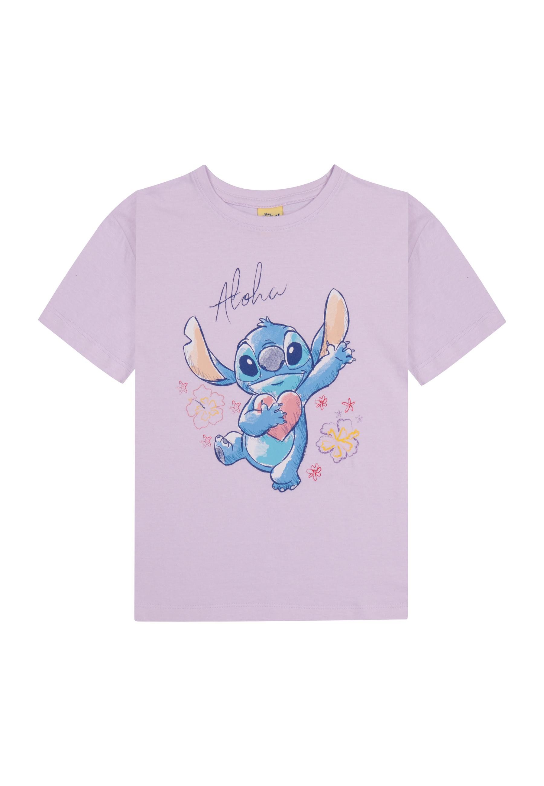 T-Shirt Stitch Kinder Oberteil kurzarm T-Shirt
