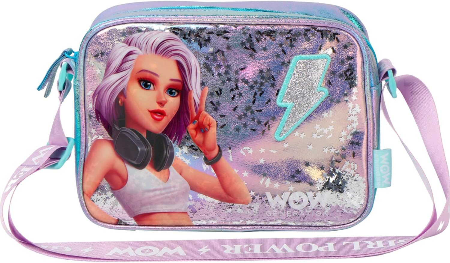 Kids Euroswan Spiel WOW GENERATION Handtasche rosa/silber – Mädchen Accessoire