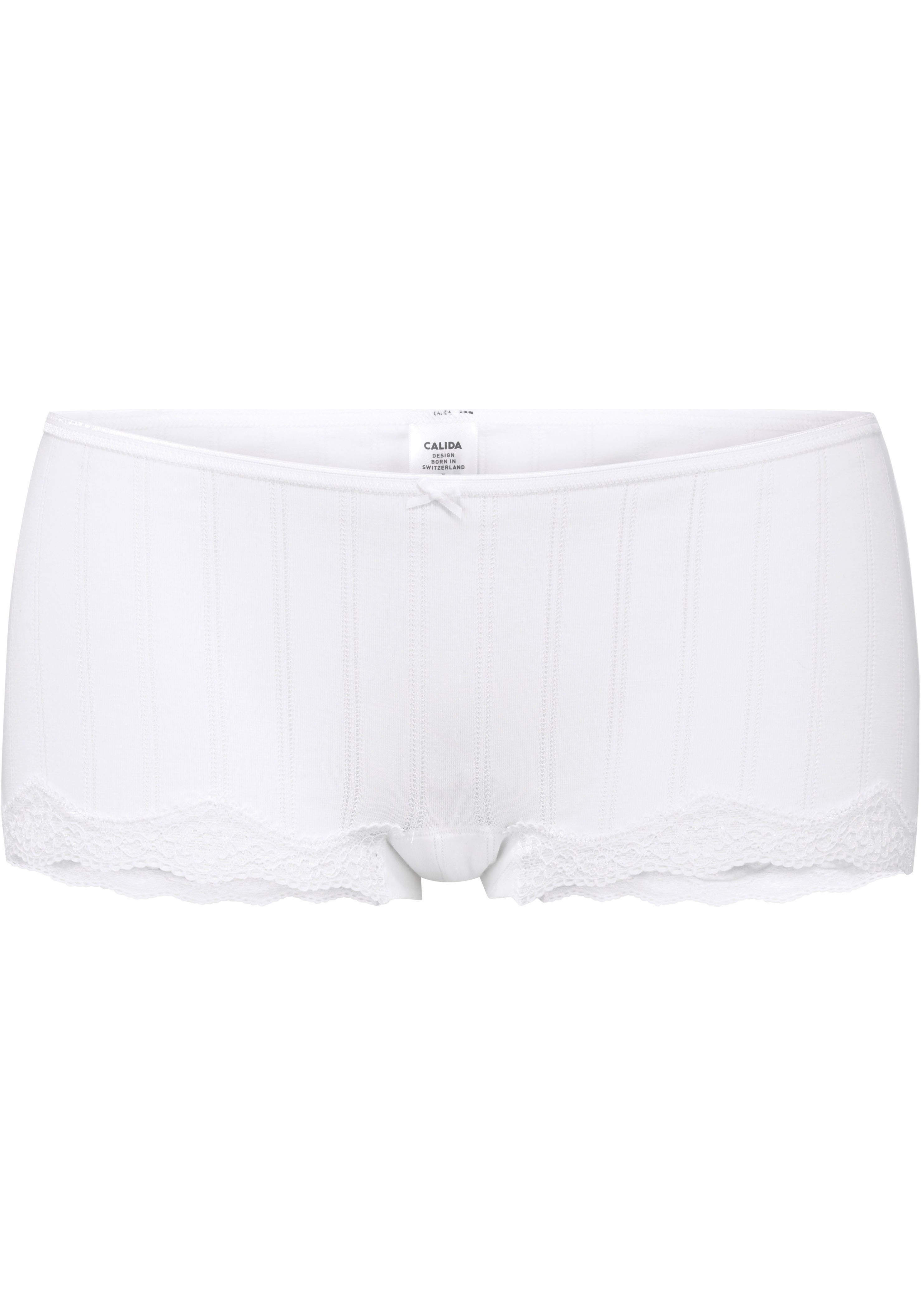 CALIDA Panty Etude Toujours Jacquard-Optik, Low-Cut, feminin, elastisch, bequem, pillingarm