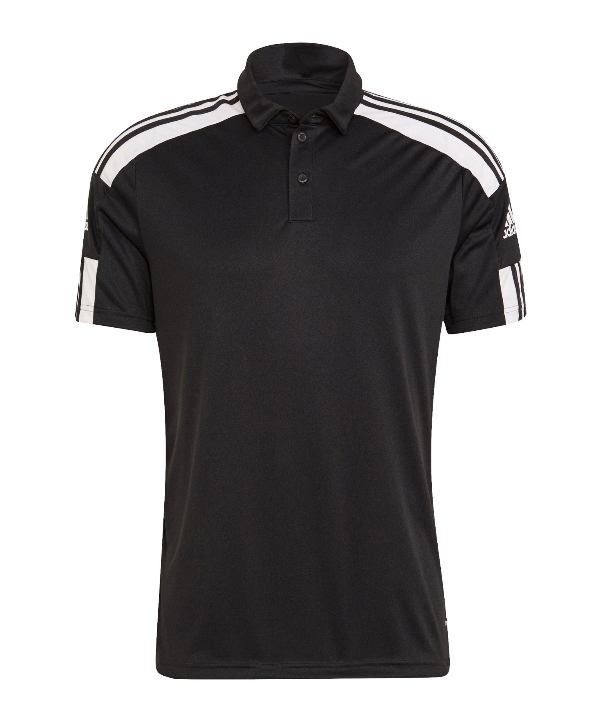 Poloshirt Squadra COACH T-Shirt Performance 21 Nachhaltiges Produkt schwarzweiss adidas