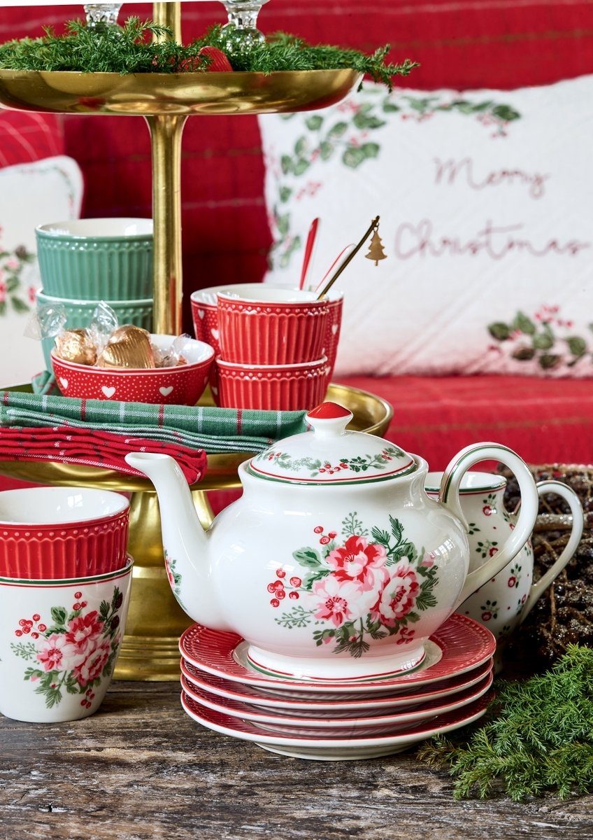Greengate Dekofigur Charline Magnet white Set4