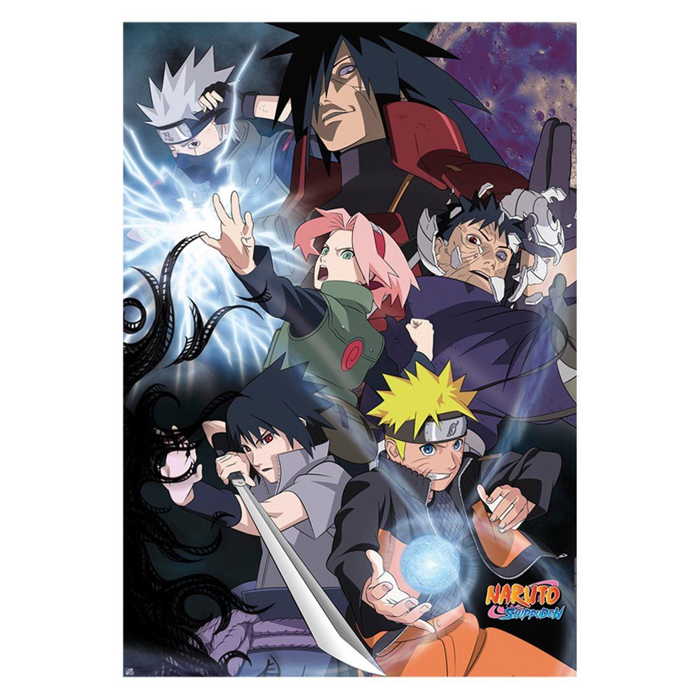 ABYstyle Poster Group Ninja War Maxi Poster - Naruto Shippuden, Group Ninja günstig online kaufen