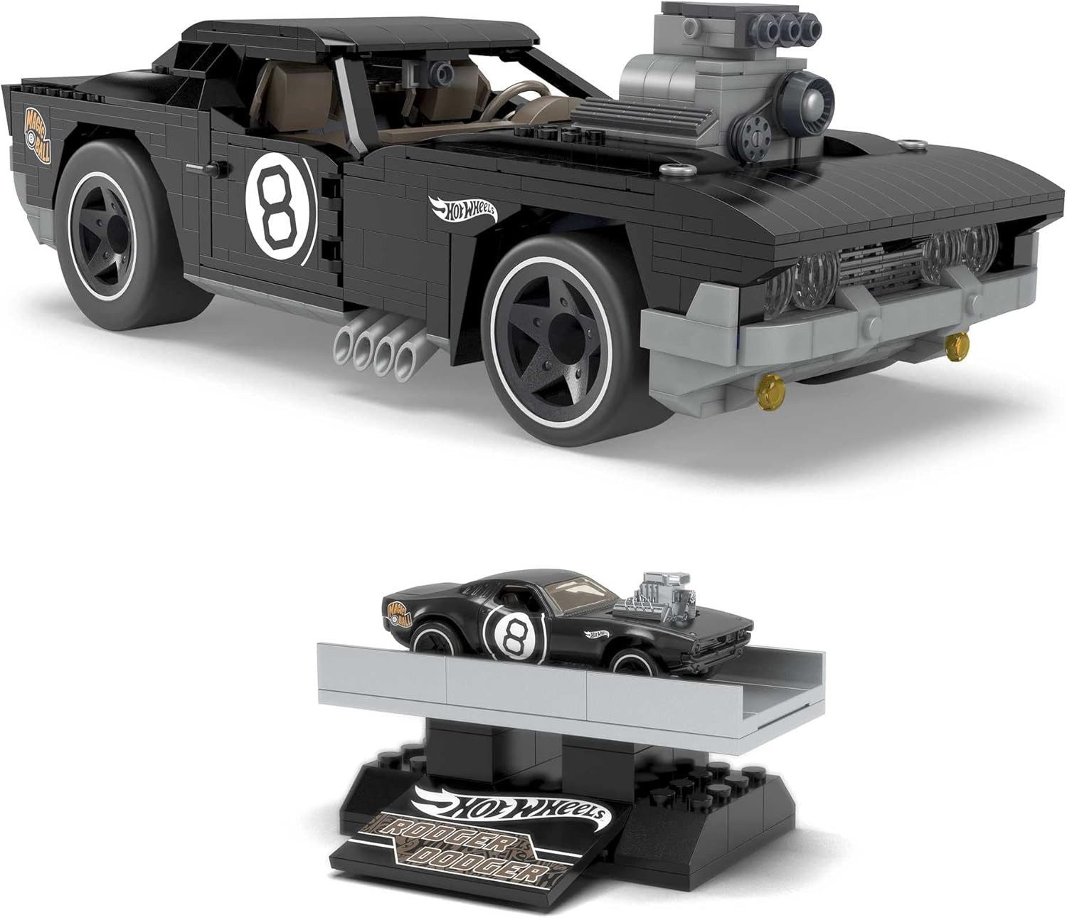 Mattel® Mattel HDJ98 - MEGA Hot Wheels Collector Rodger Dodger Konstruktionsspielsteine
