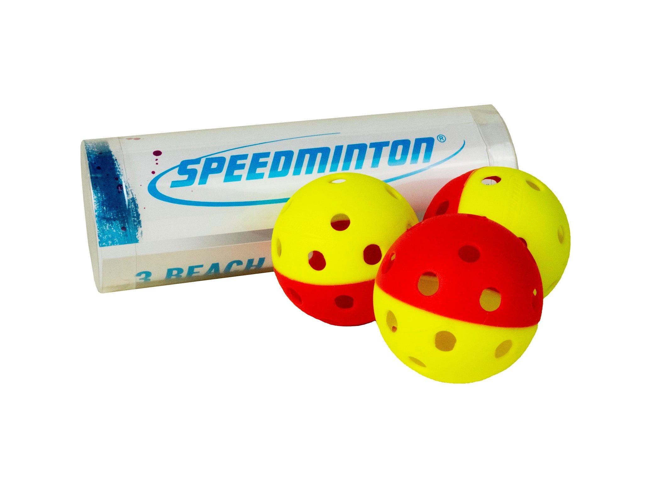 Speedminton Speedbadmintonball Beach Paddle 3er