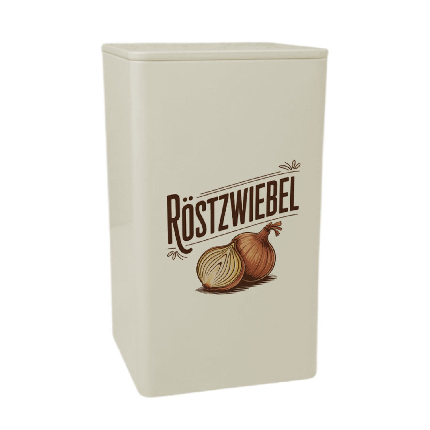 Aufbewahrungsdose Röstzwiebel Vintage Logo Dose 900ml mit Zwiebelmotiv