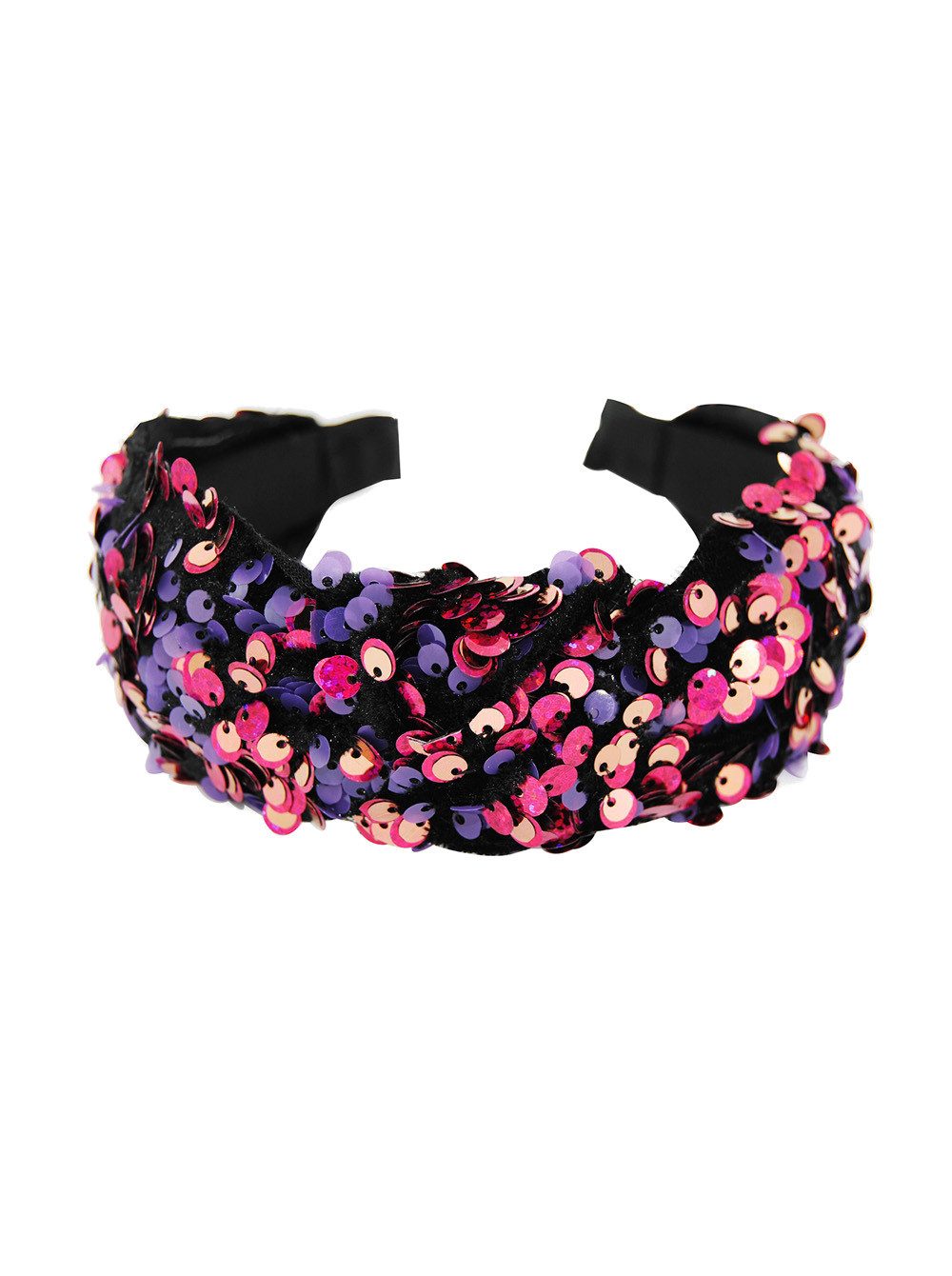 axy Haarreif Breiter Haarreif mit Pailletten und Knoten, Wunderschön Damen günstig online kaufen