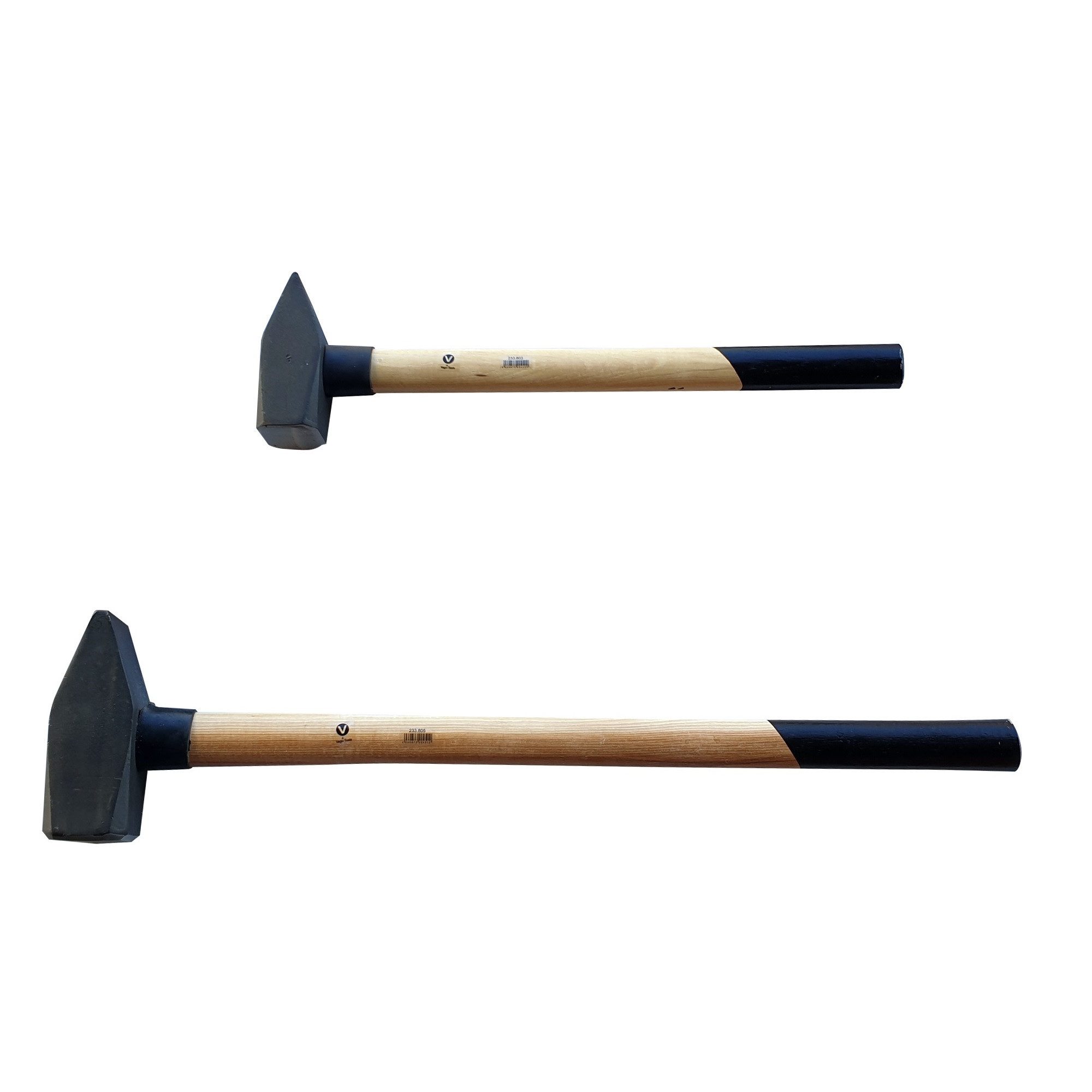 VaGo-Tools Hammer Schlosserhammer Werkstatthammer äammer 3/5kg Set 2 tlg