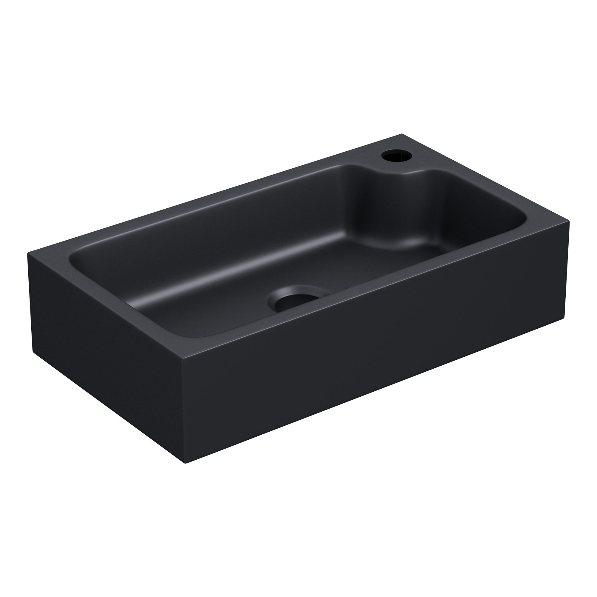 doporro Waschbecken Mineralguss Aufsatzwaschbecken Gäste WC günstig online kaufen